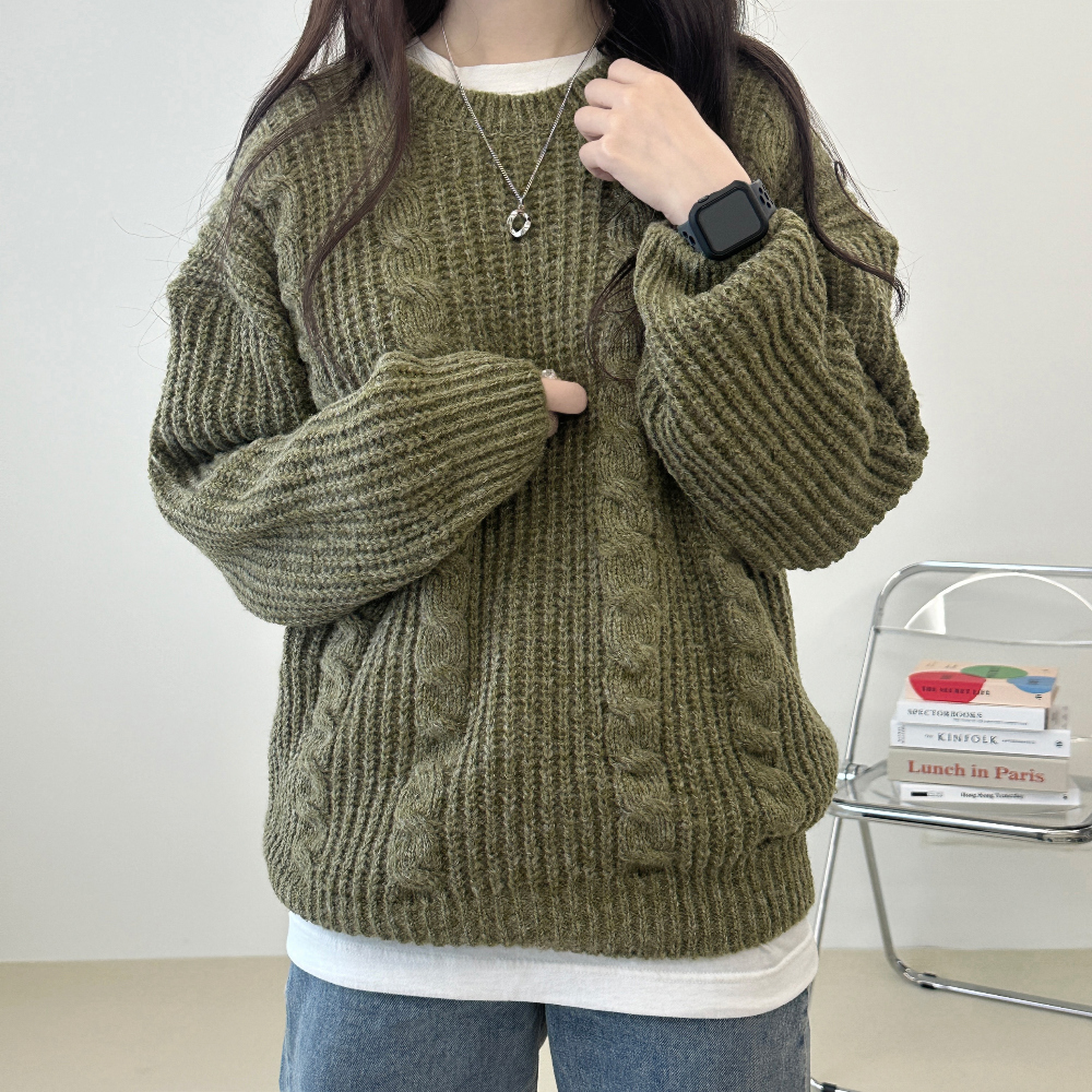 Coan rope oversized fit knit