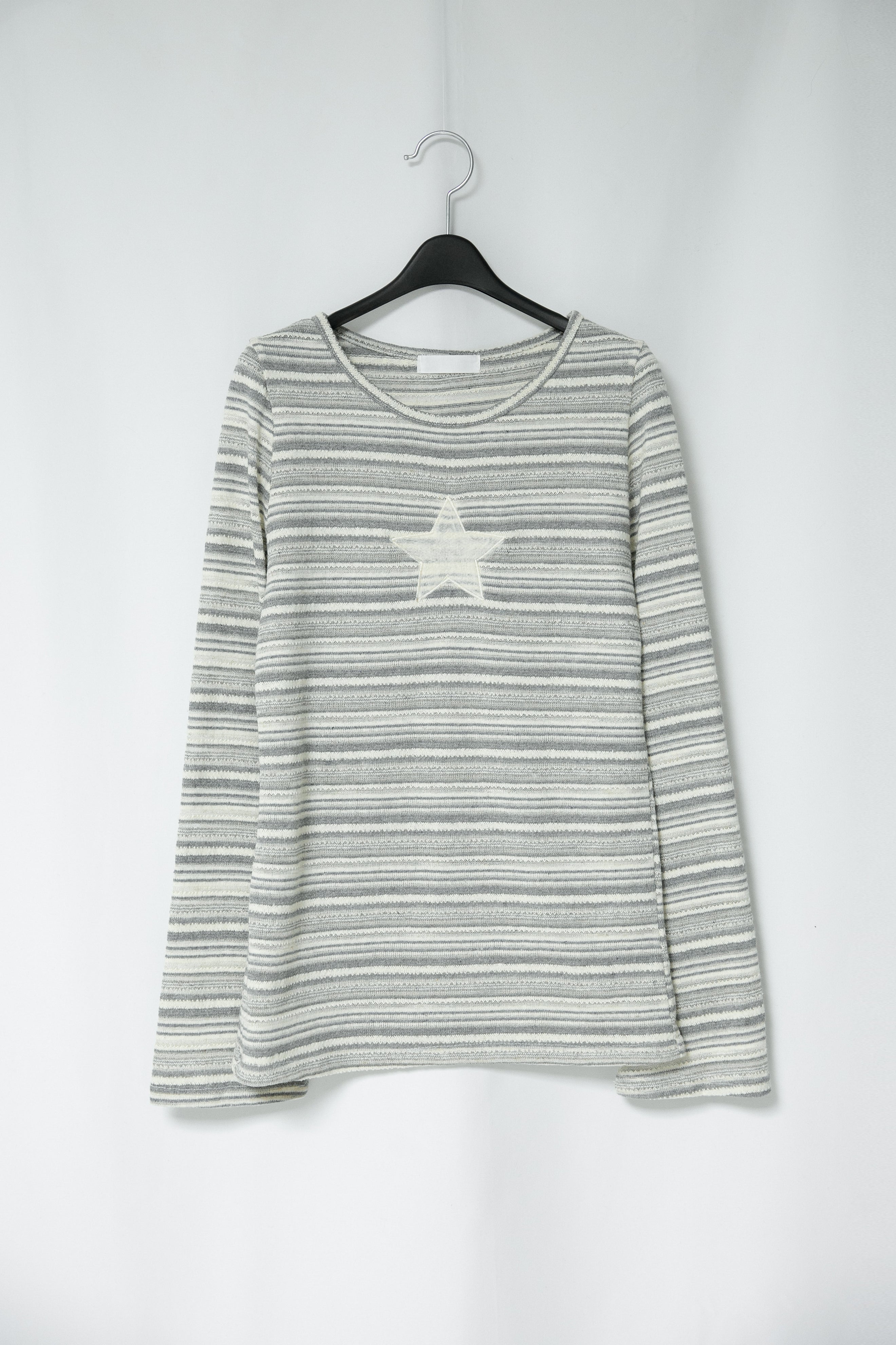 felt star stripe top(2colors)