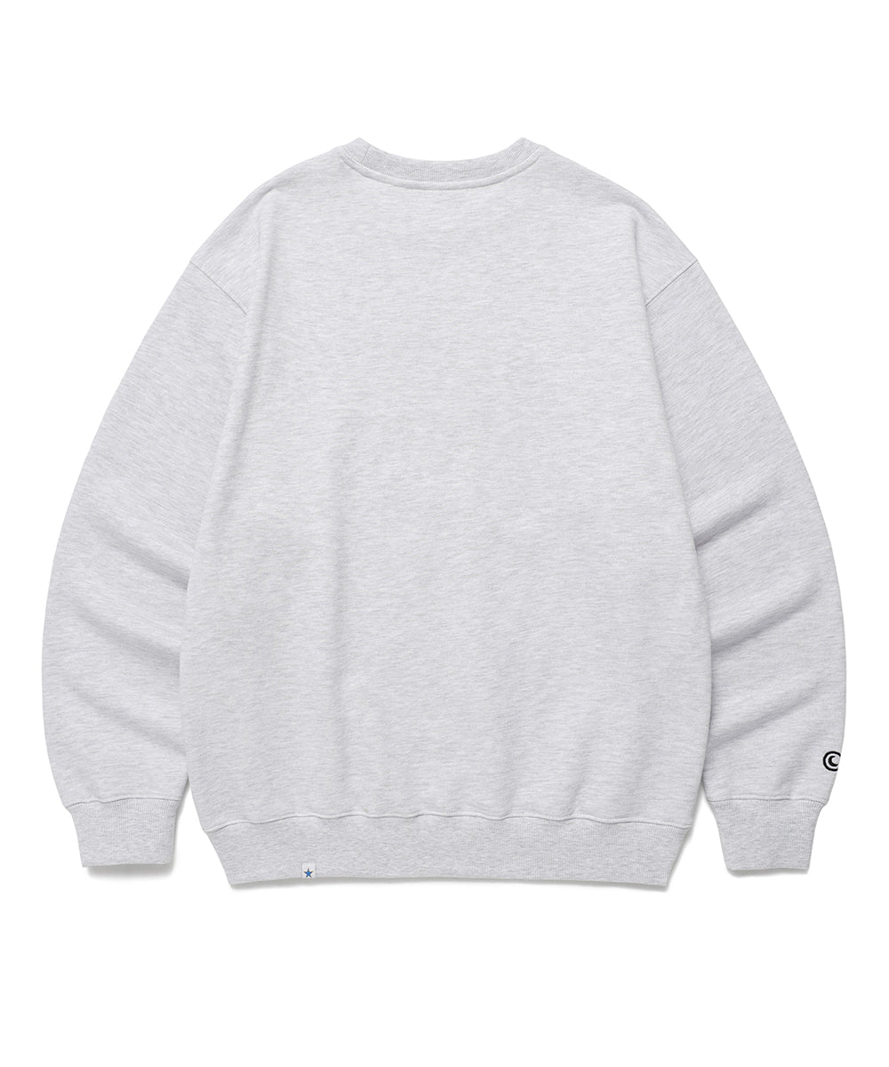 CITY BLUES SWEATSHIRT LIGHT GREY(CV2ESUM441A)