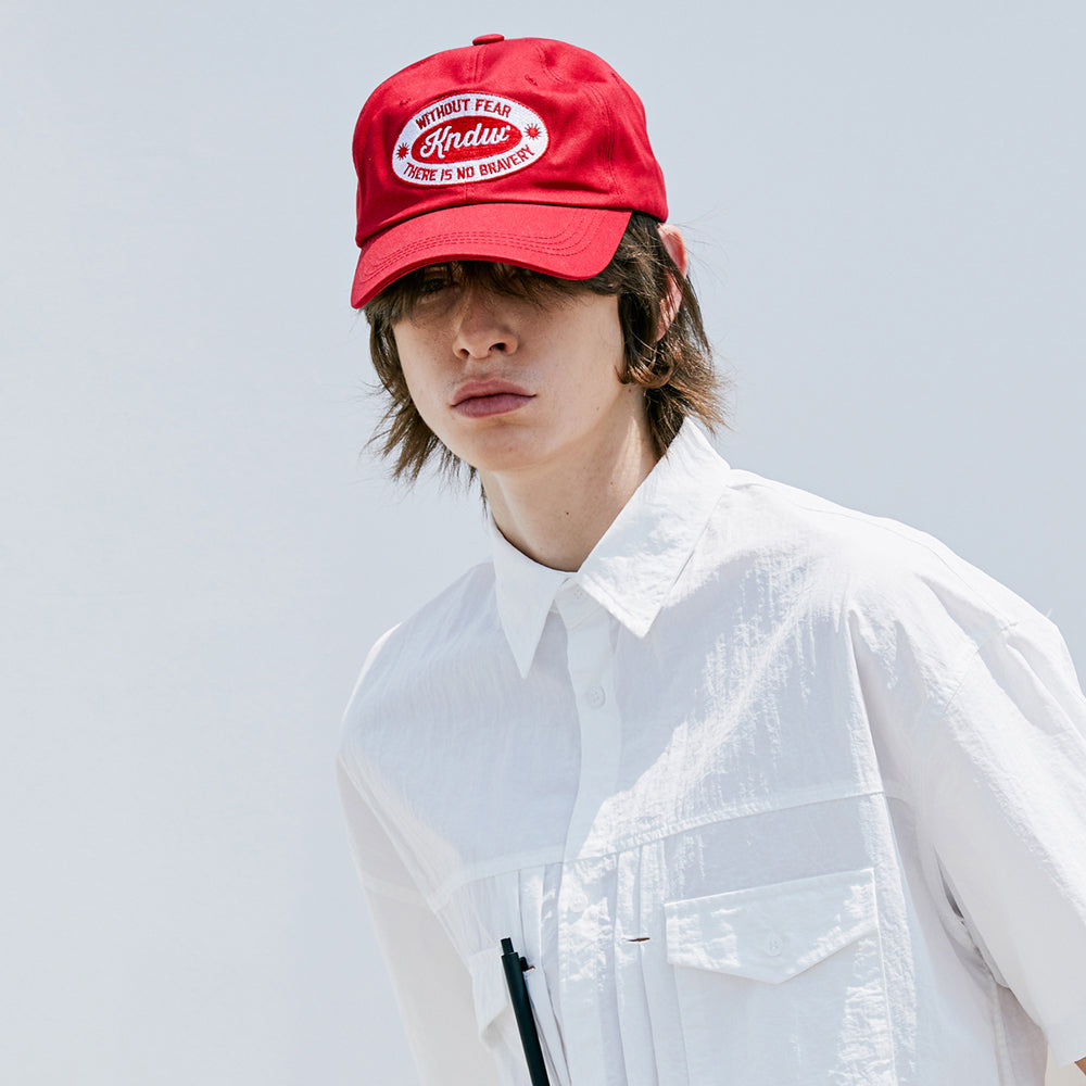 KNDW LOGO WAPPEN CAP RED