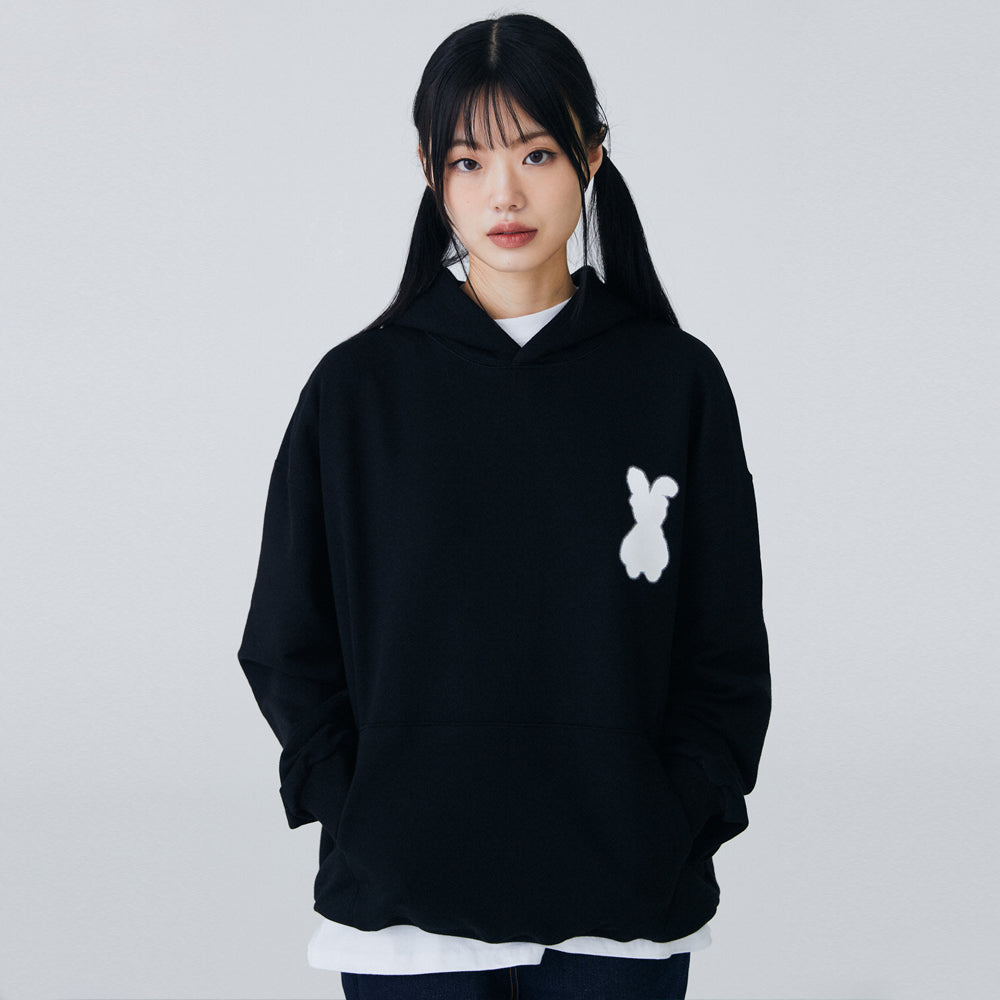 RIBBON BUNNY BEAR HOODIE