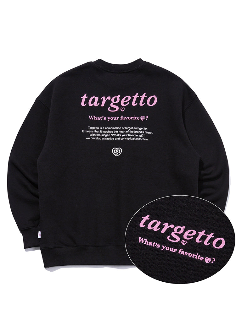 BACK PRINTING LOGO SWEAT SHIRT