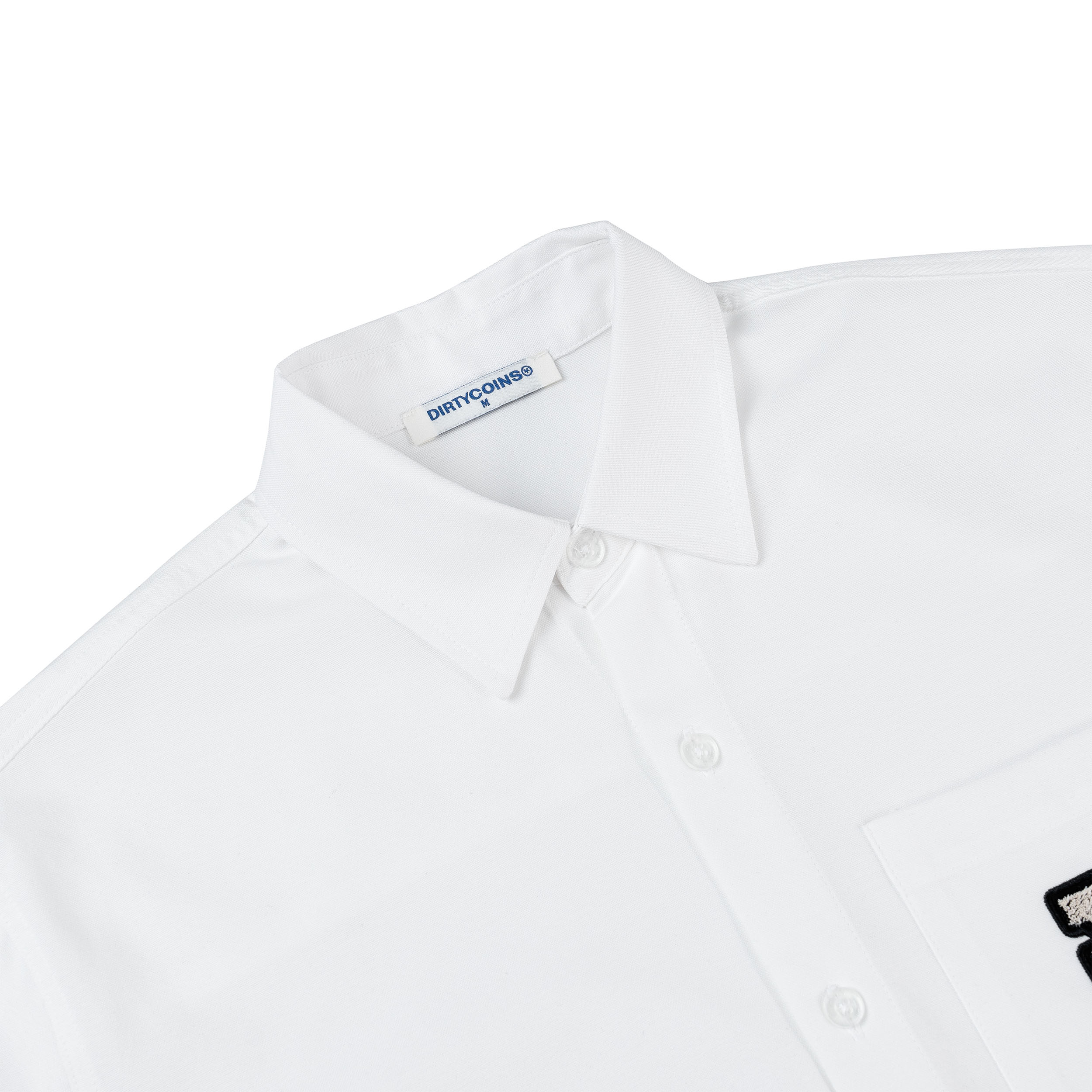 Y Logo Relaxed Shirt - White