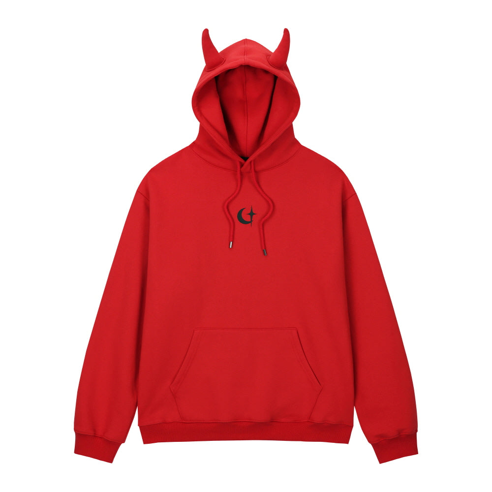 ZEPETO X devil hoodie - RED