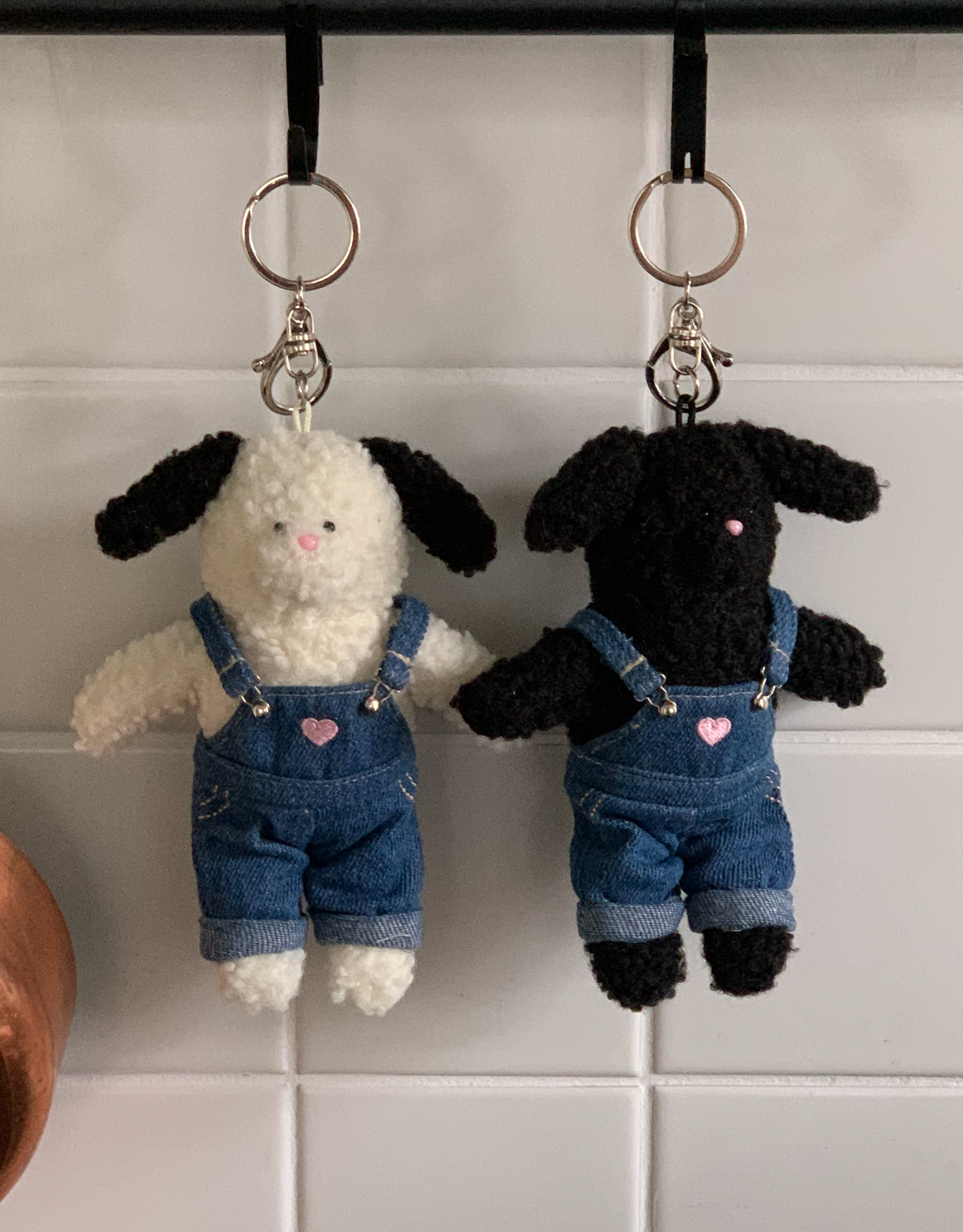 Salt & Pepper key rings