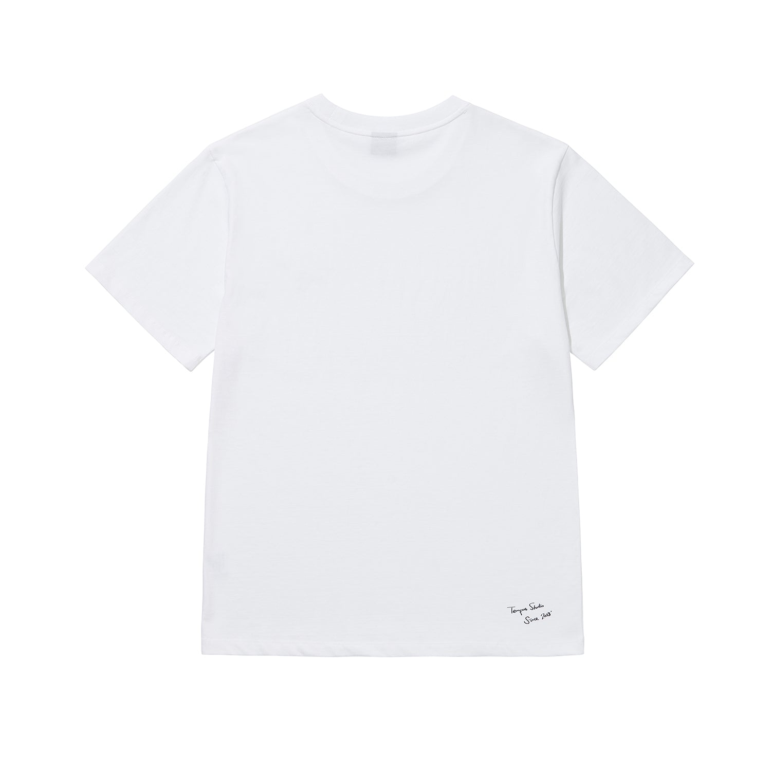 SMALL DOODLE LOGO T-SHIRTS [WHITE]