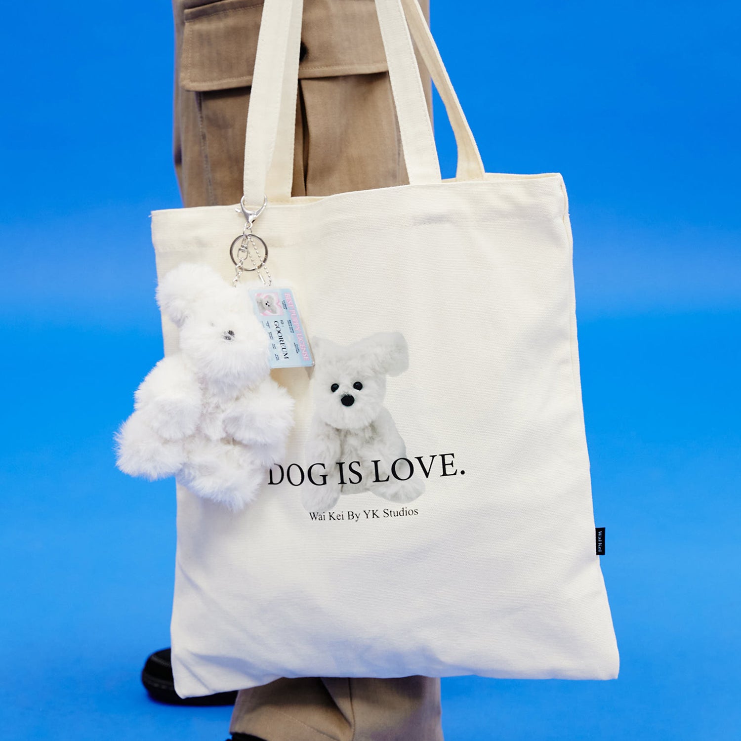 Dog is love maltes toy ecobag