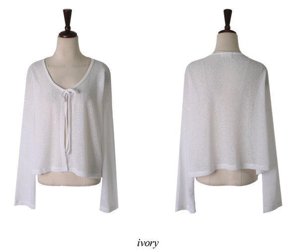 Linen Open Cardigan (3color)