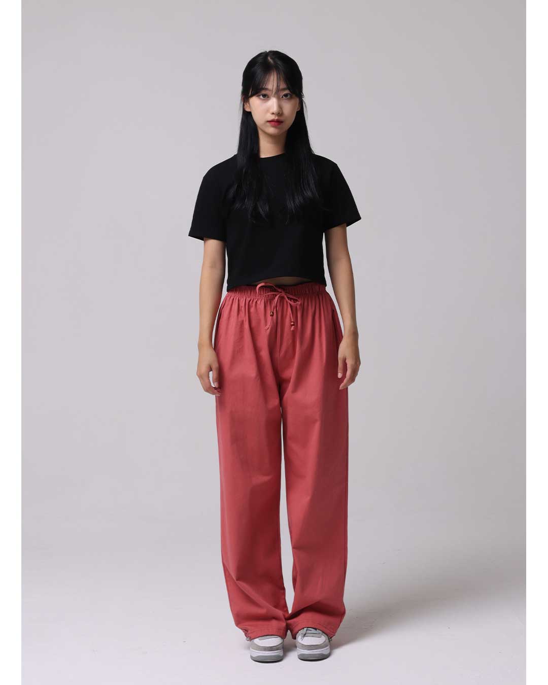 Utility String Wide Pants (3color)