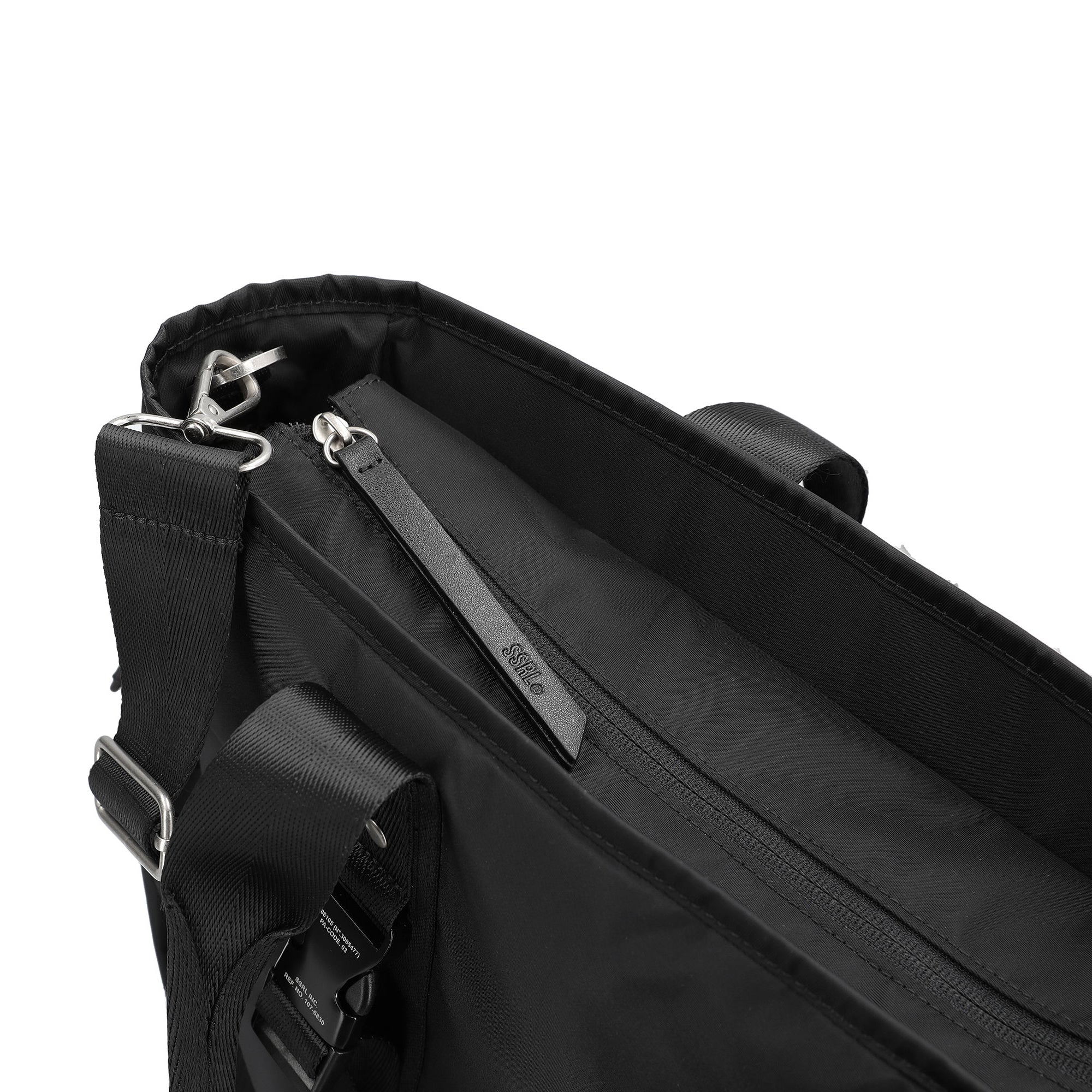 OPTIMAL NYLON 2WAY TOTE BAG / BLACK