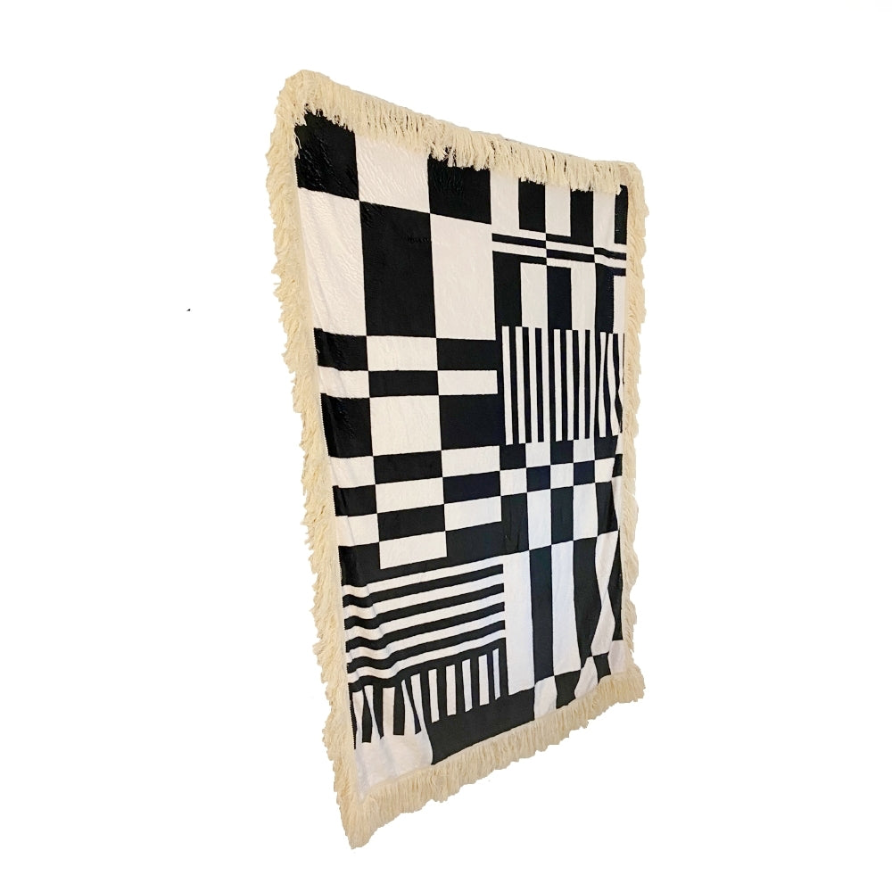 Checker ripe blanket (Black&White)