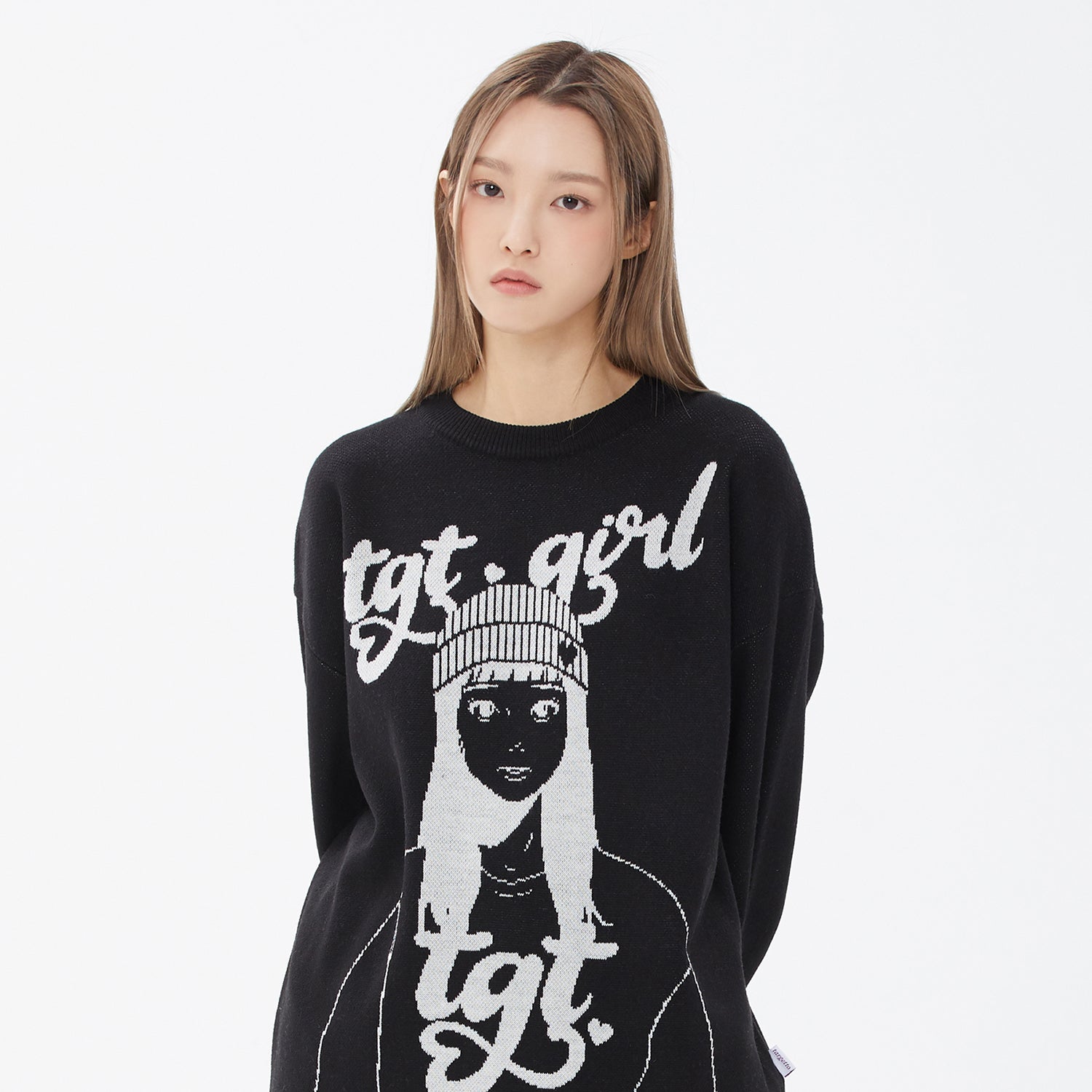 TGT GIRL KNIT(BLACK)