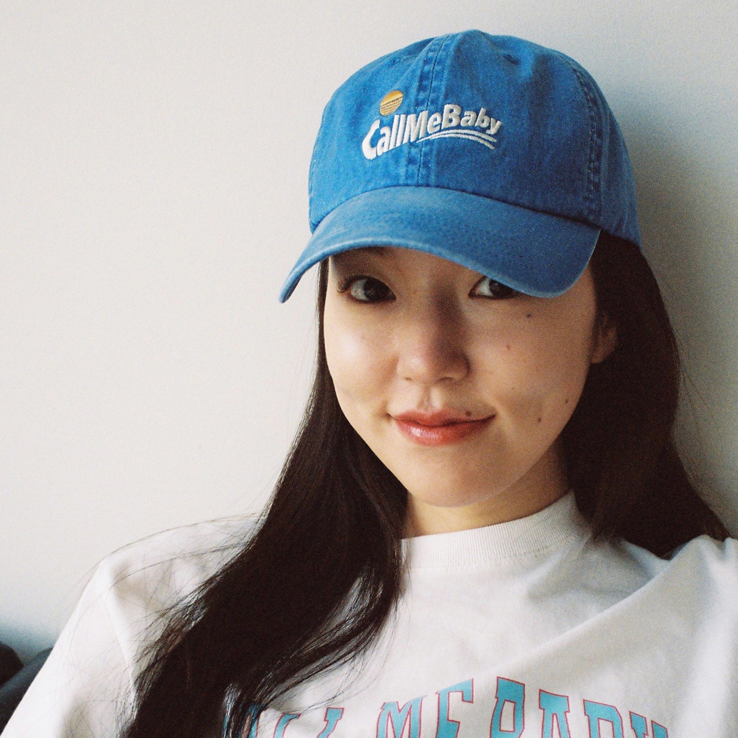 Sunny Day Logo Ball Cap (Washed Blue)