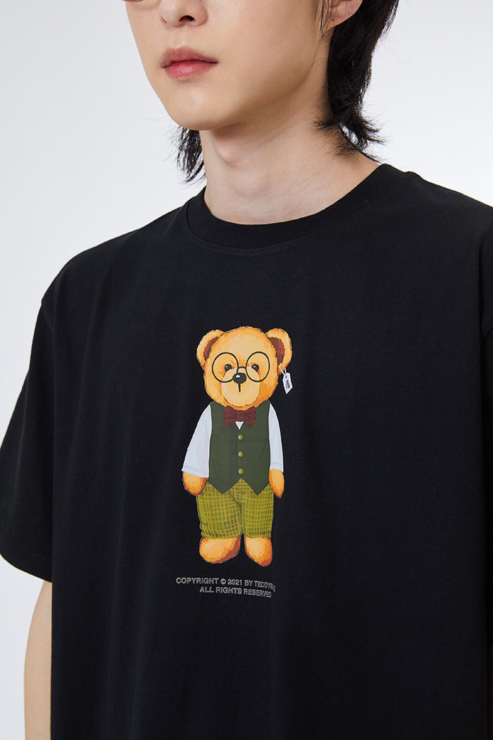 Bow Tie Teddy T-shirt