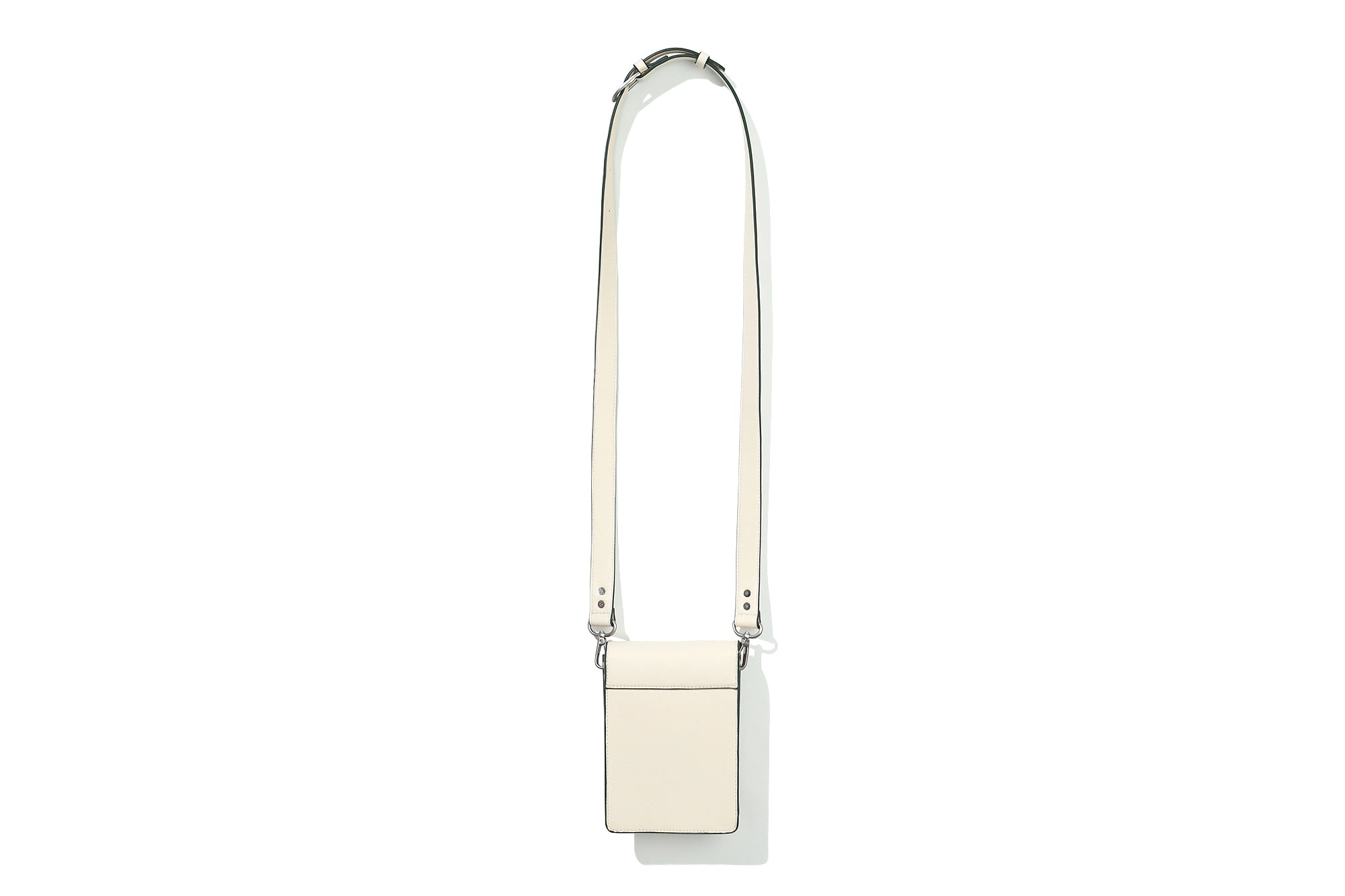 RECENT LOGO CROSS BAG_OATMEAL