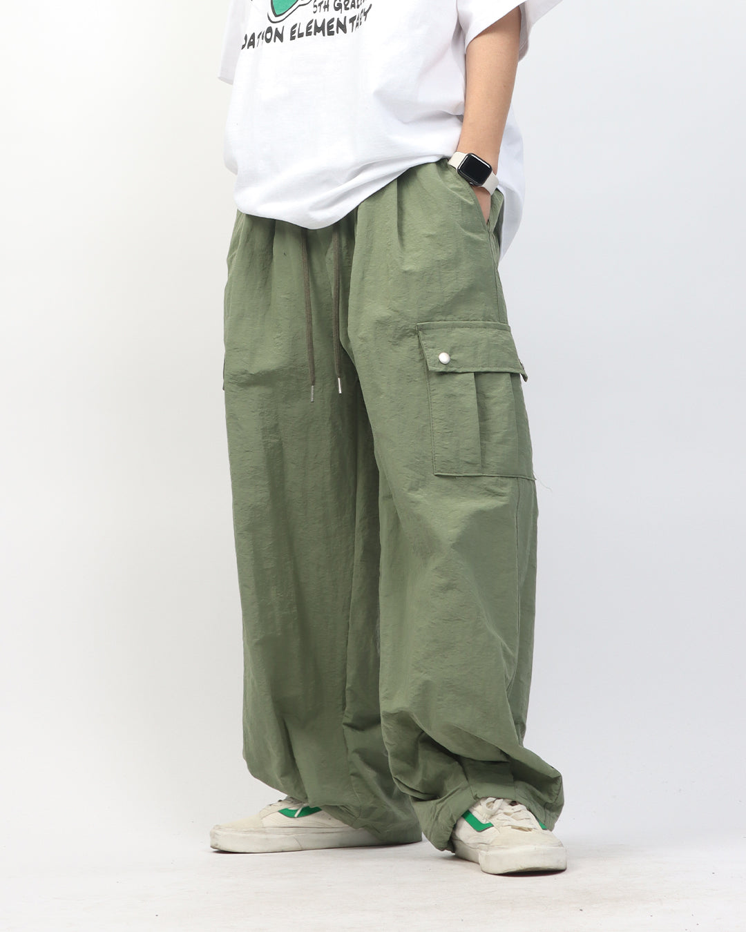 Groove Snap Pocket Pants_2color