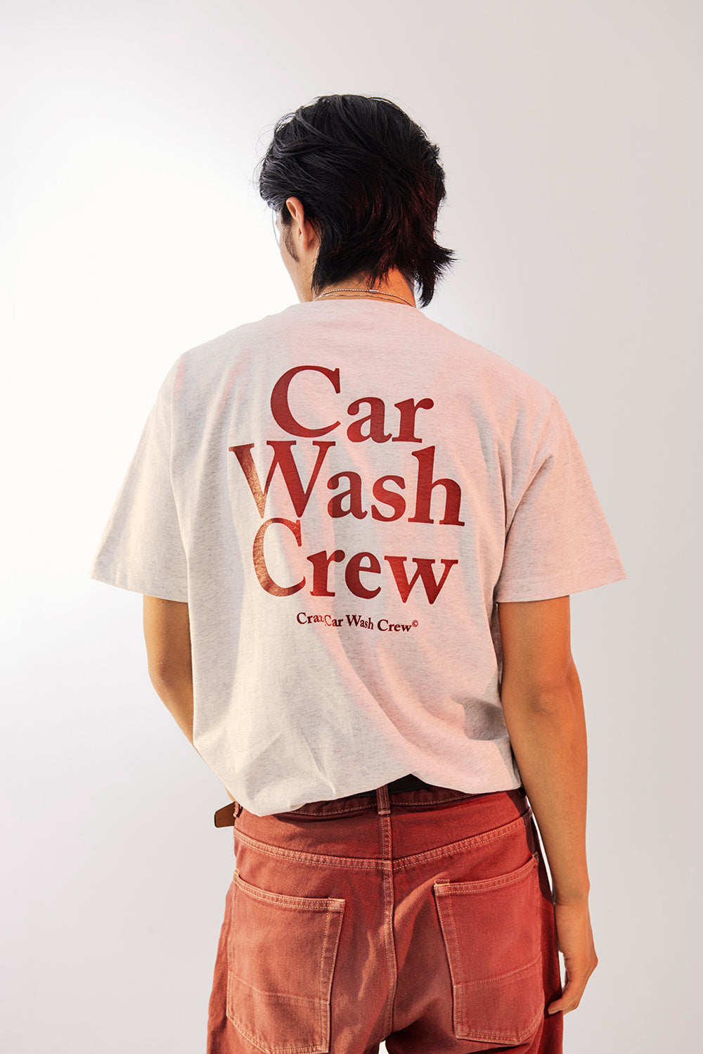 CAR WASH CREW T-SHIRTS ASH GREY