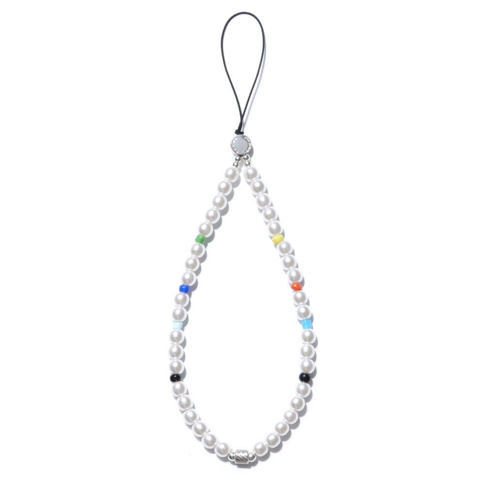 RAINBOW PEARL PHONE STRAP