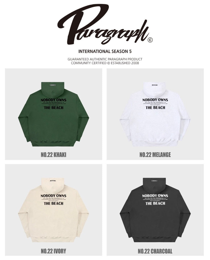 paragraph nobody one's embroidered hood 4color