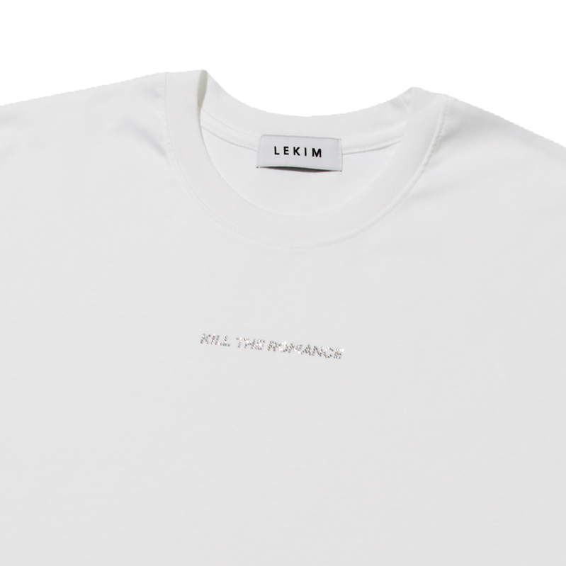 KILL THE ROMANCE CUBIC WHITE T-SHIRT