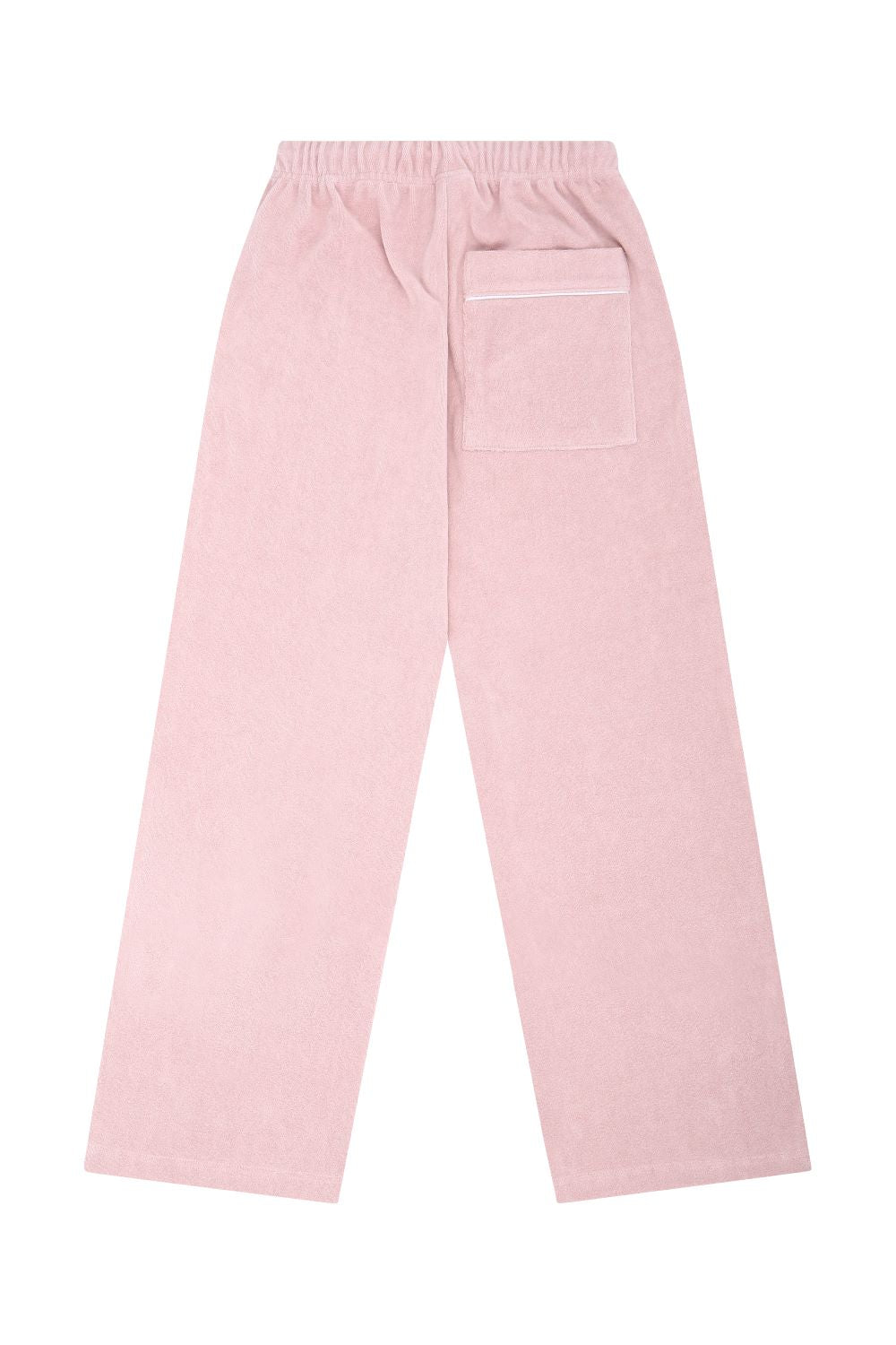 Pink towel pants