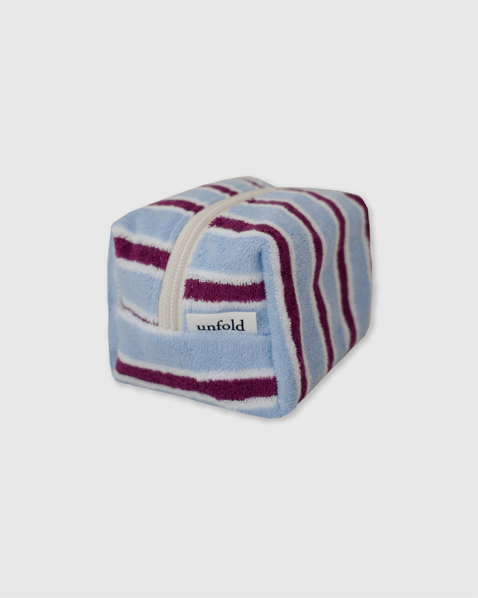 [unfold] stripe terry pouch - Small (6colors)