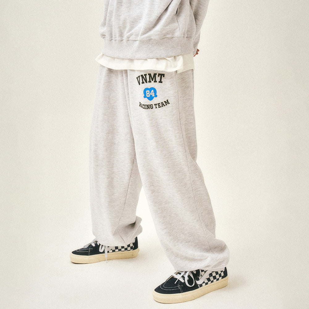 VNMT racing team oversize sweatpants_light gray