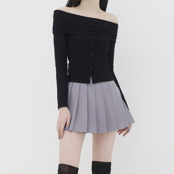 Hahn Basic Pleats Skirt