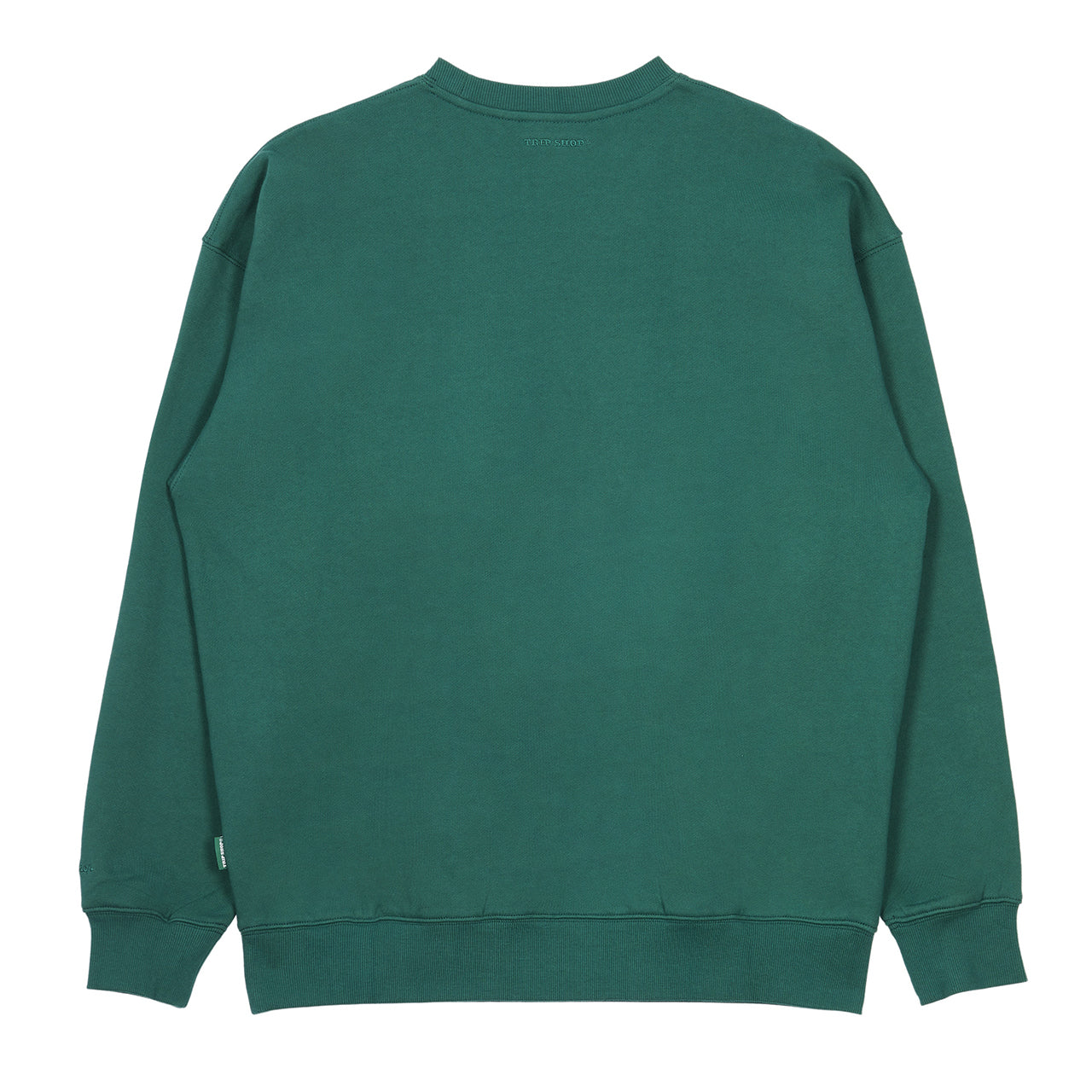 HAMBURGER EMBROIDERY SWEAT SHIRT (T31112S) - GREEN