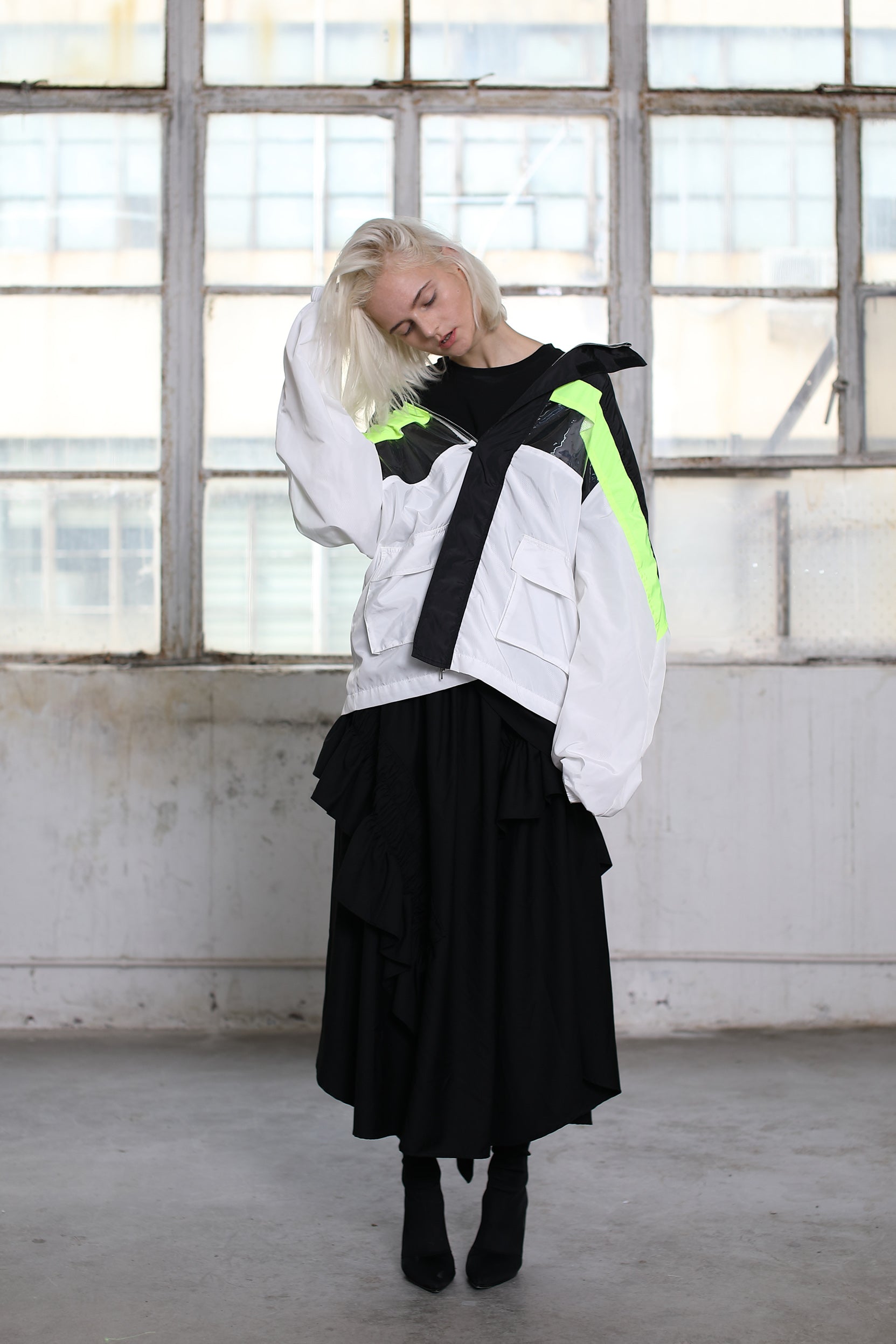 oversize Windbreaker jacket