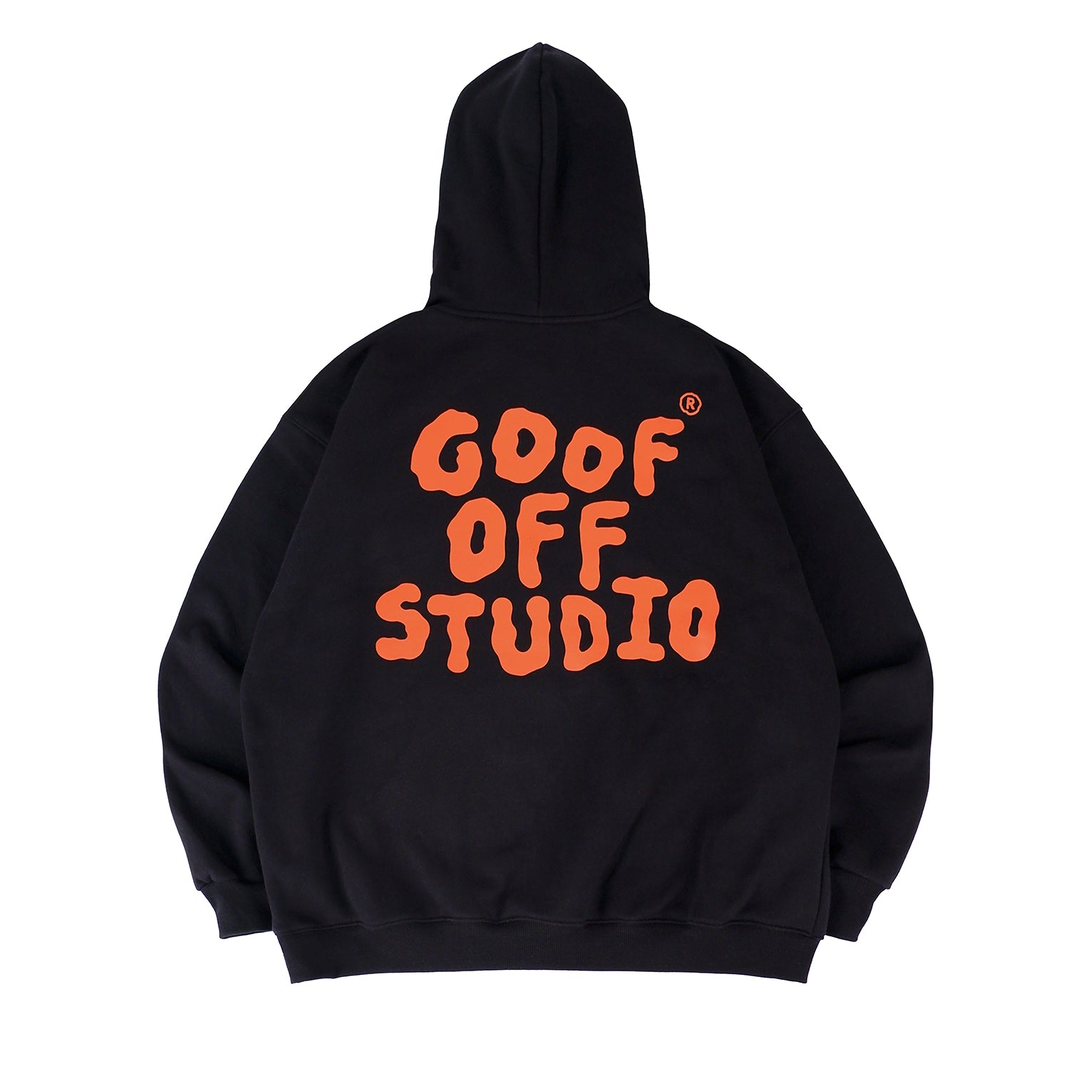 GOOFOFF MAIN LOGO HOODIE - ( Black )