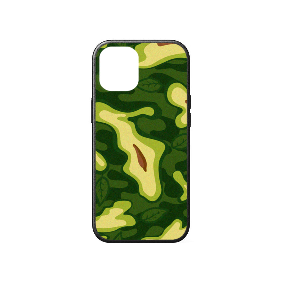 CAMO AVOCADO iPHONE CASE