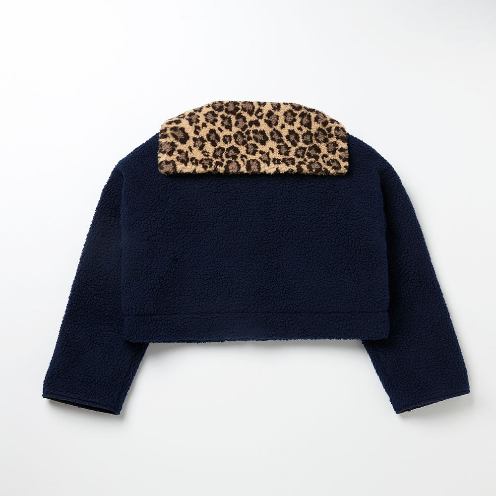 TEDDY BLOUSON_navy