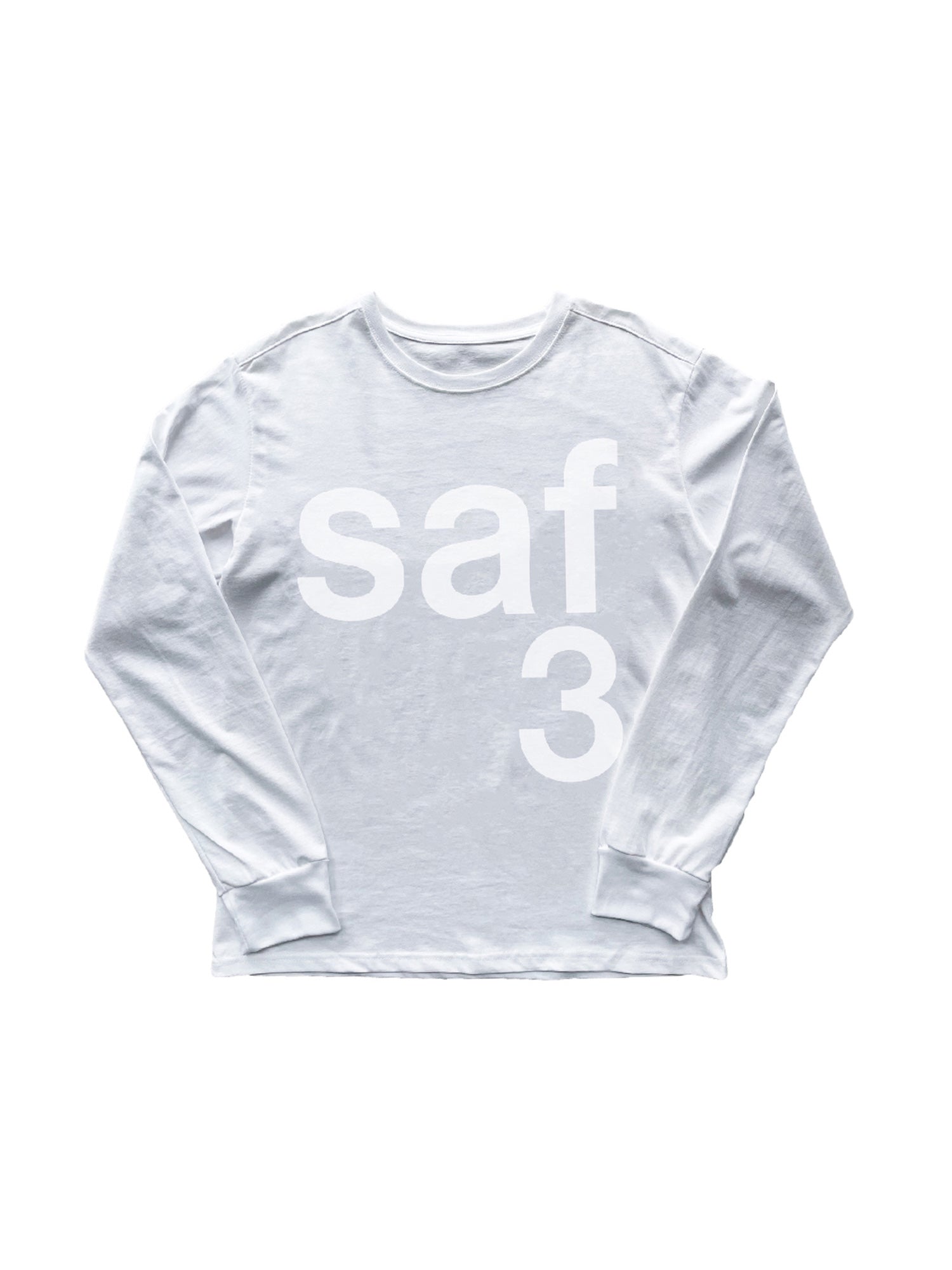 BASIC SAFARI L/S TEE (WHITE)