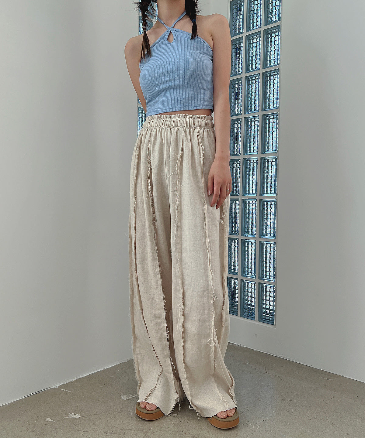 Grunge Decky Wide Pants (3color)