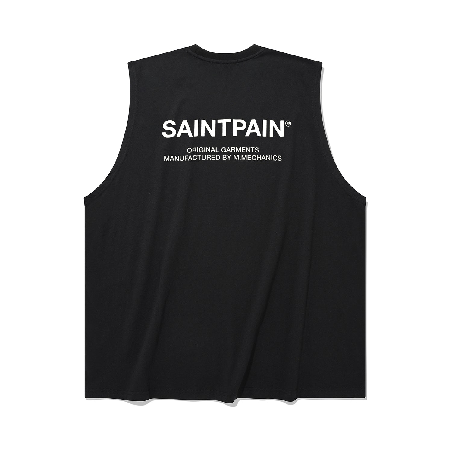 SP VRTN LOGO SLEEVELESS-BLACK