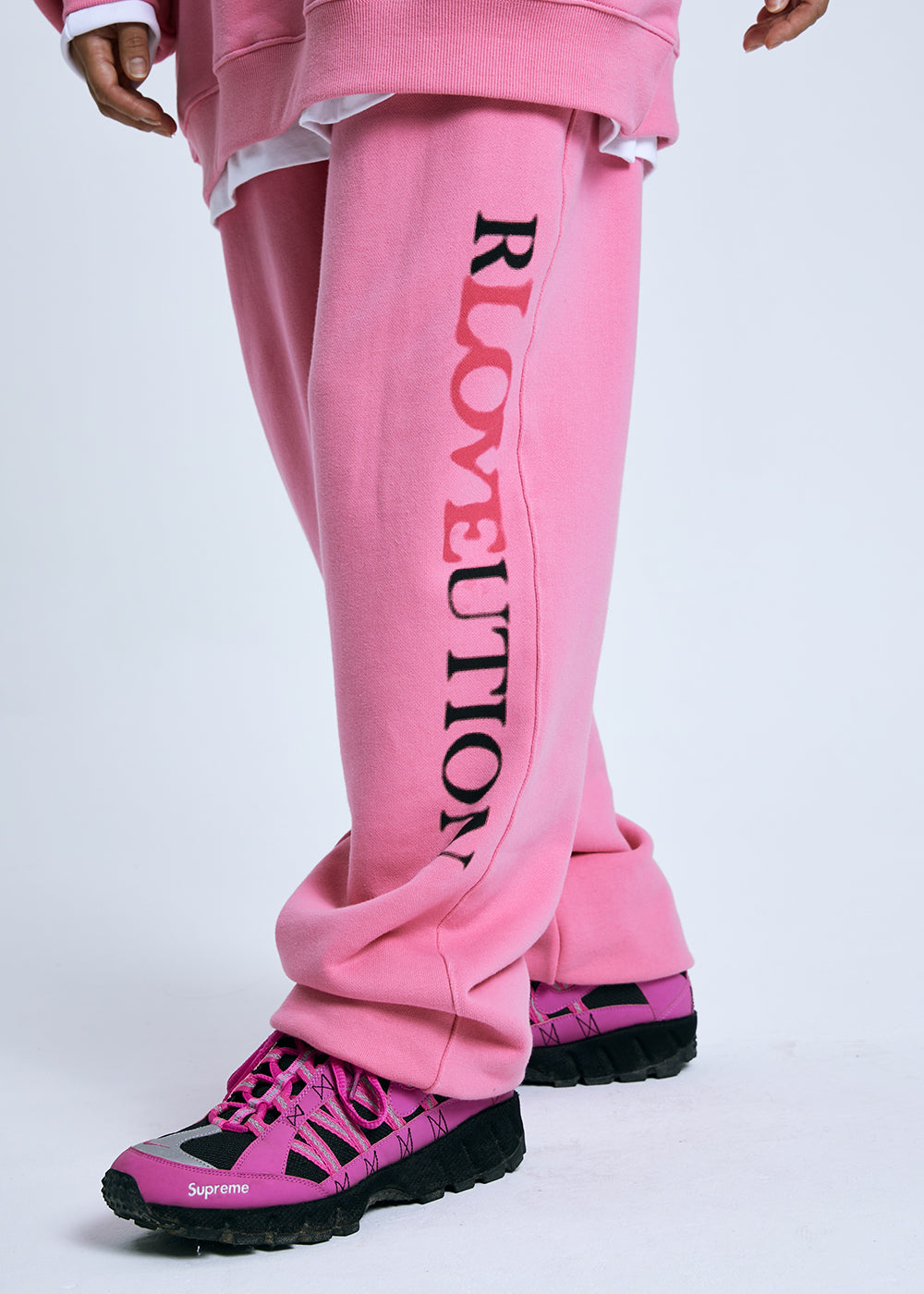 RLOVEUTION SWEAT PANTS _PINK