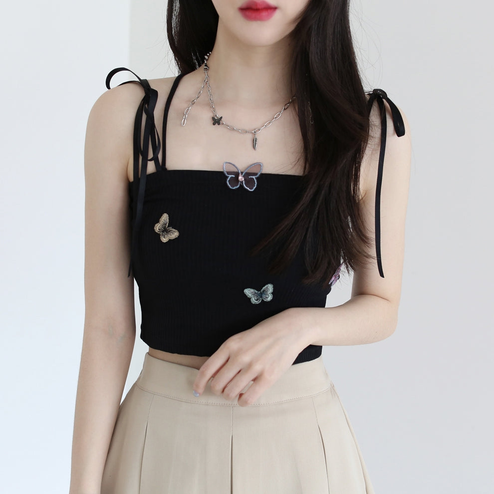 MOMO butterfly strap sleeveless