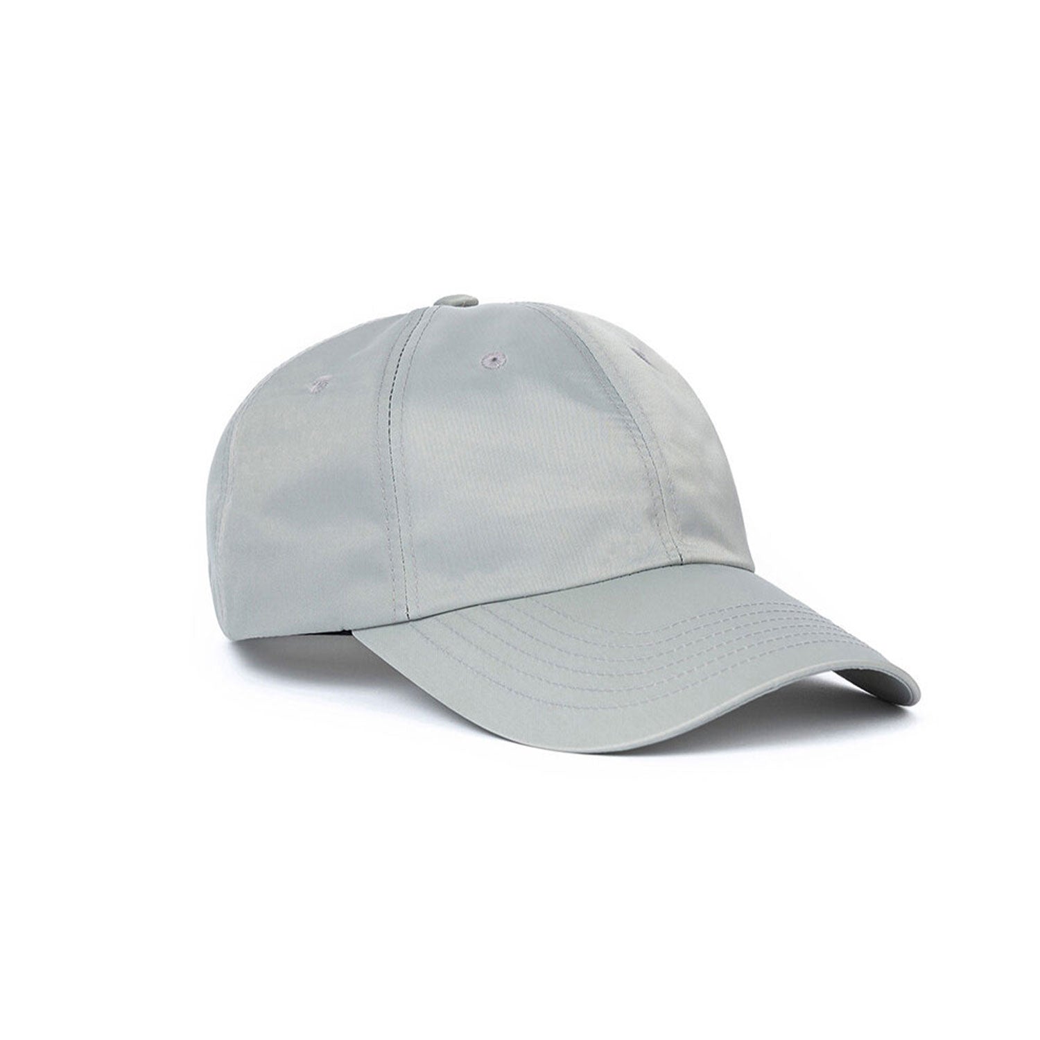 Contemporary Nylon Cap (Silver)