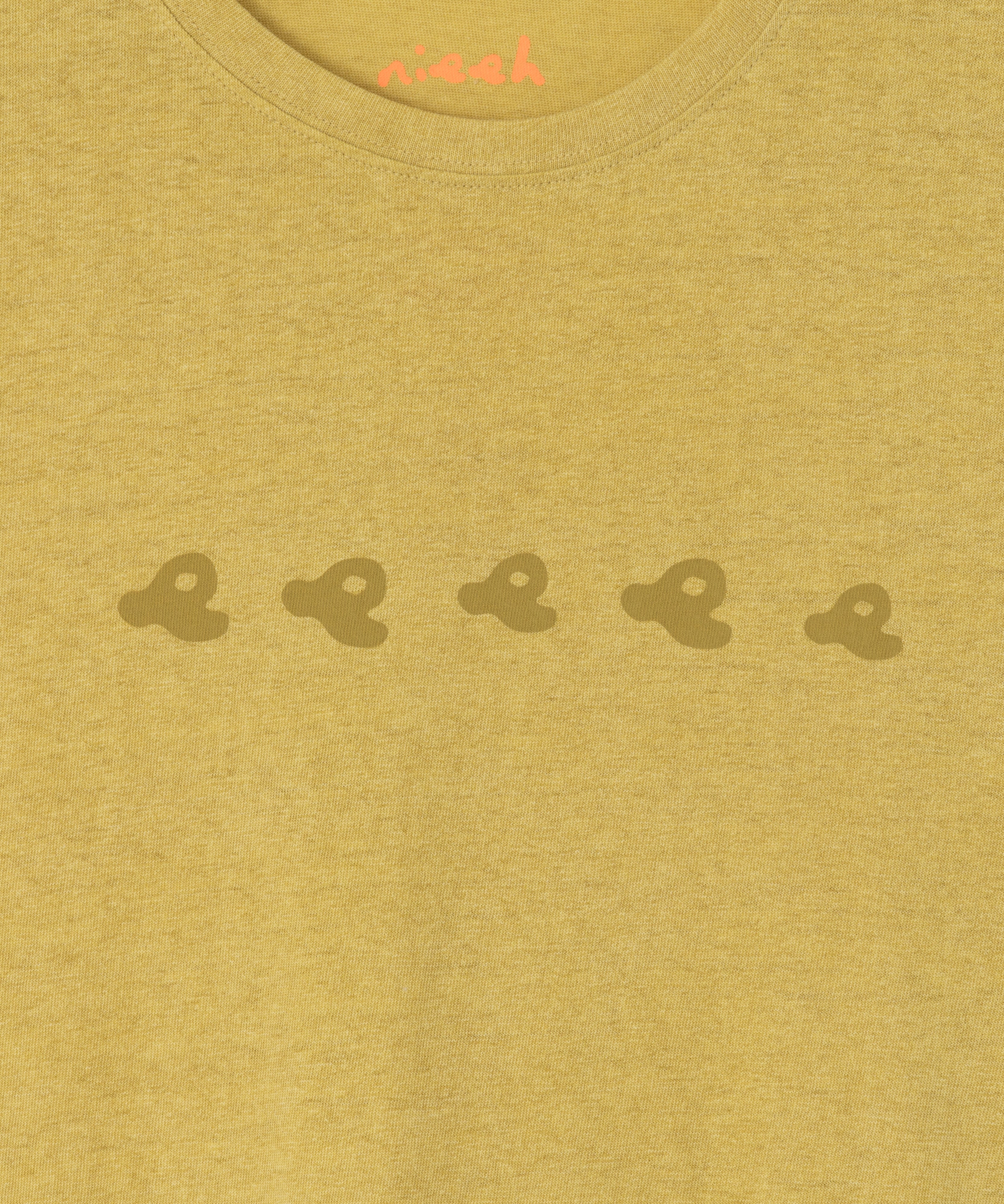 E LOGO WASHED T-SHIRT_YELLOW