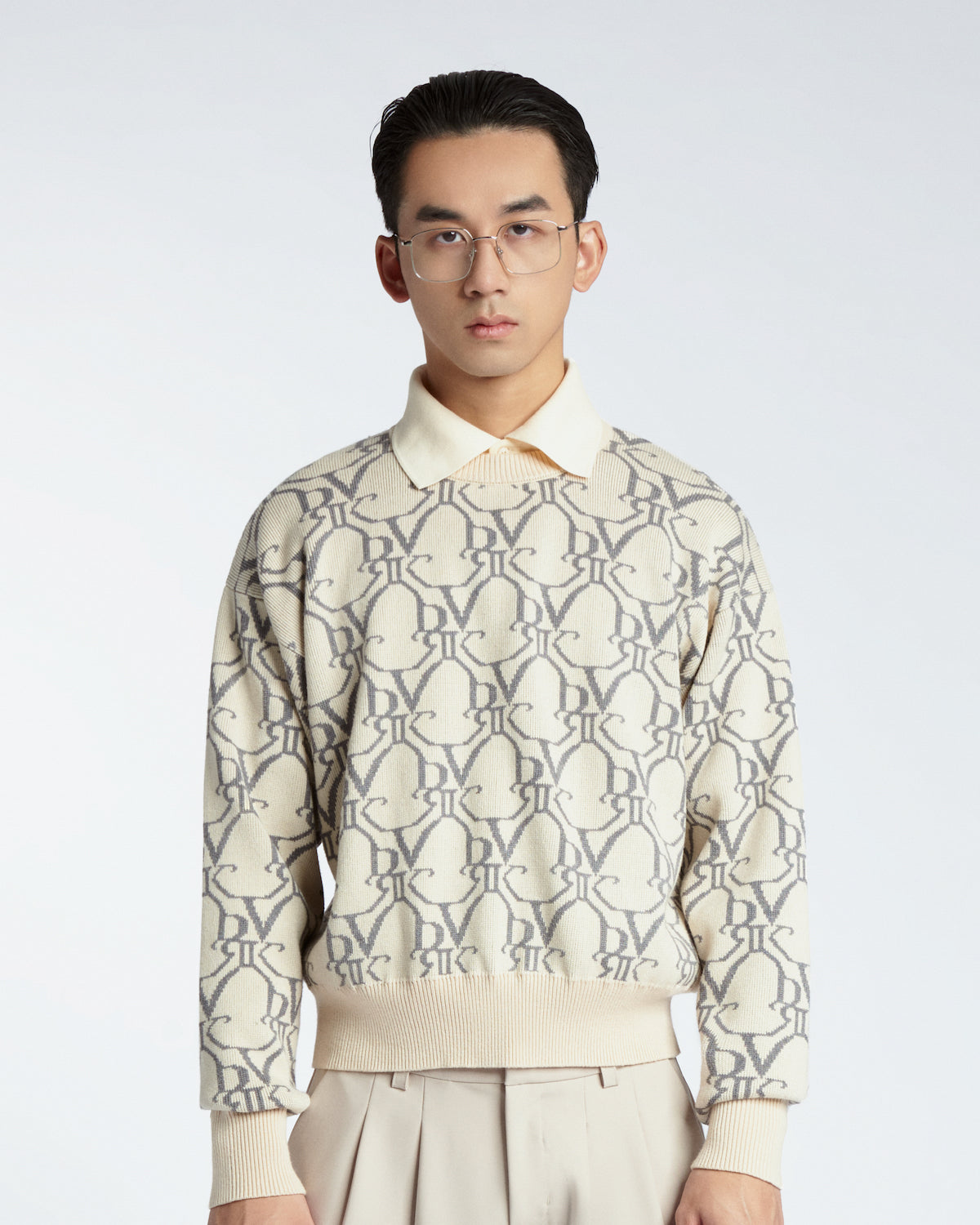 DVRK PRIVÉ MONOGRAM SWEATER