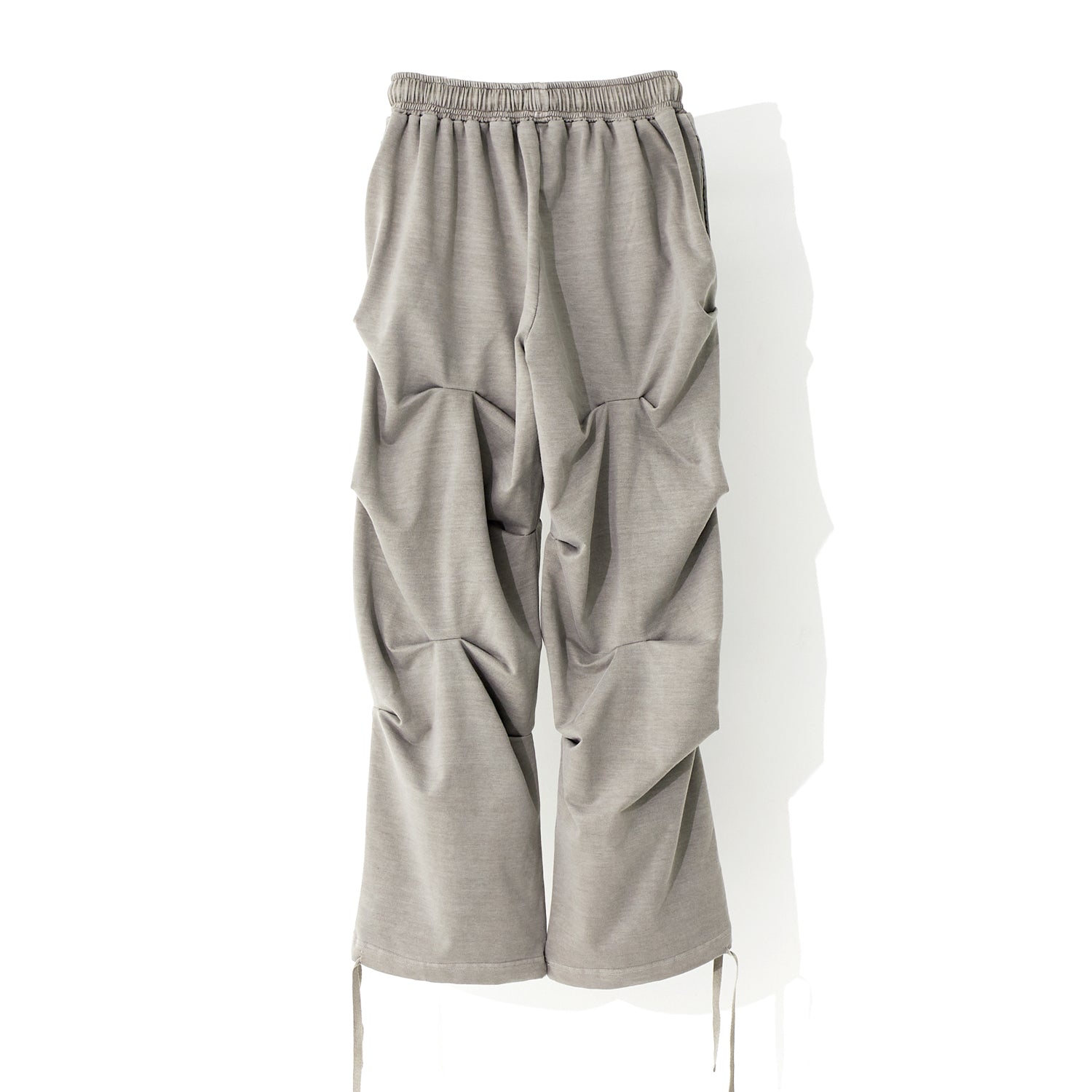 PIGMENT WASHED CREASE PANTS_GR