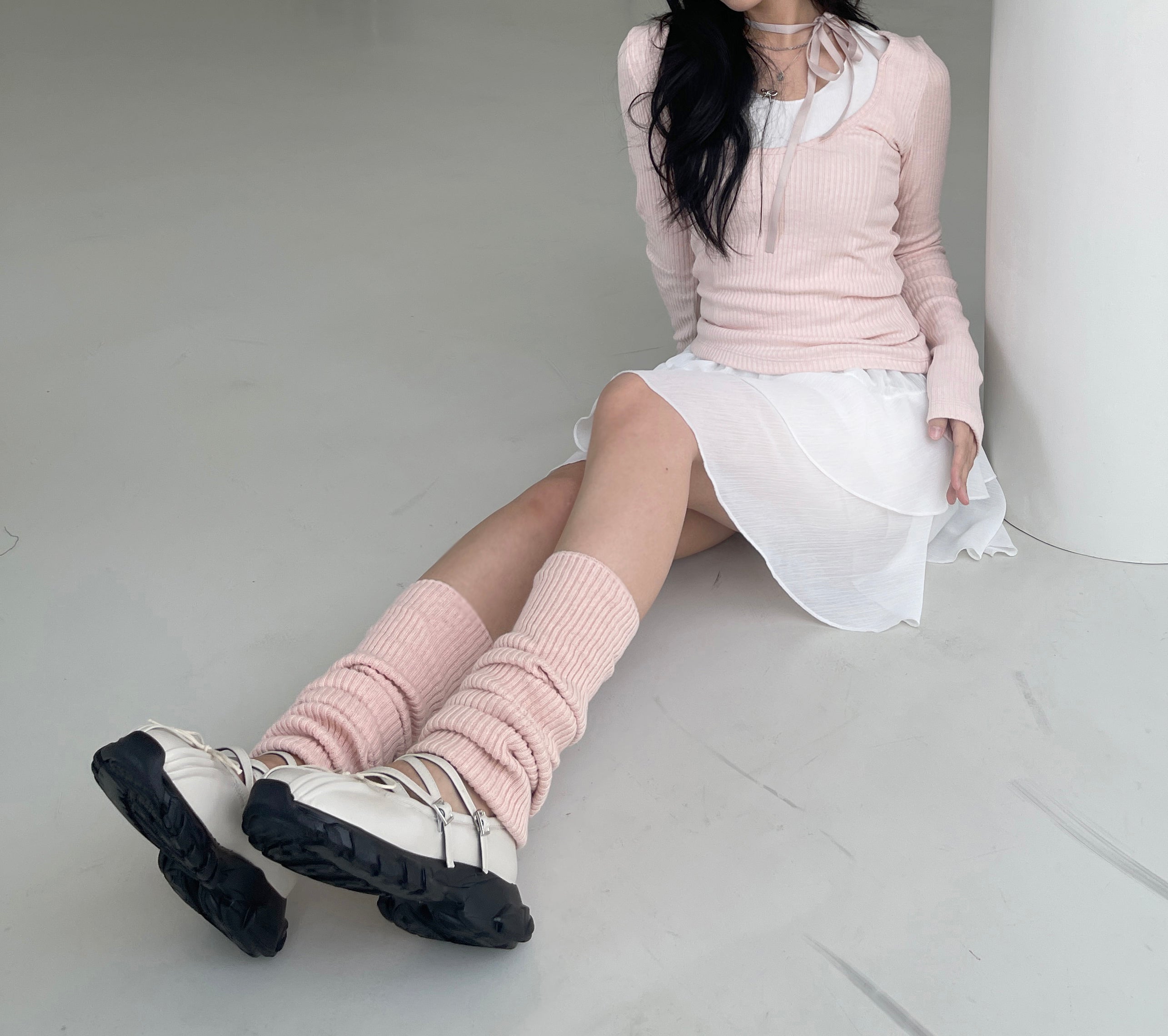 Ballerina Ribbed Legwarmer (3 colors)