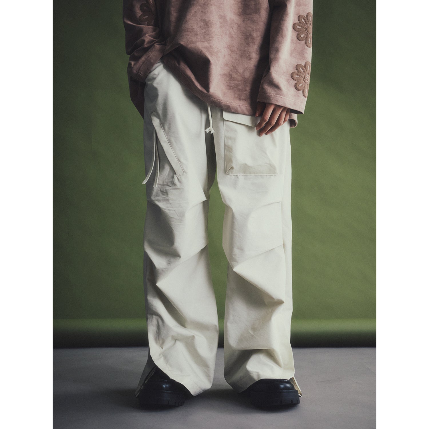 CARTER DIAGONAL ZIP PARASHUTE PANTS_IV