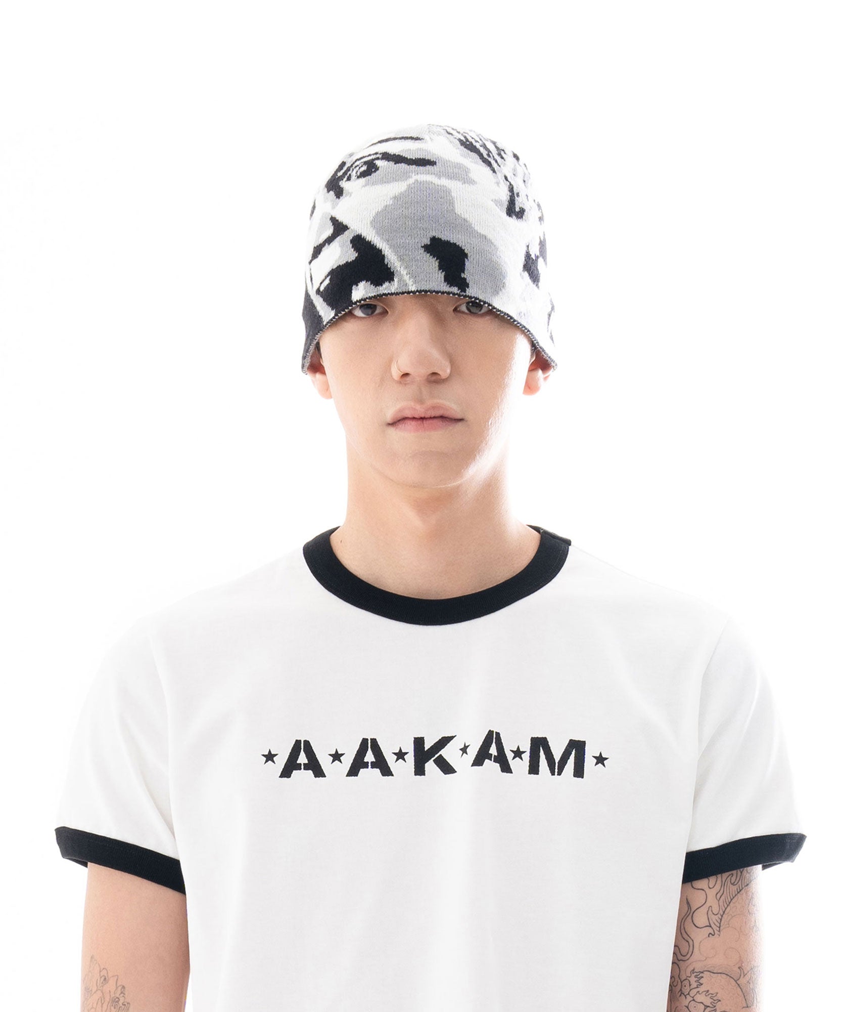 Scream Jacquard Beanie (Black)