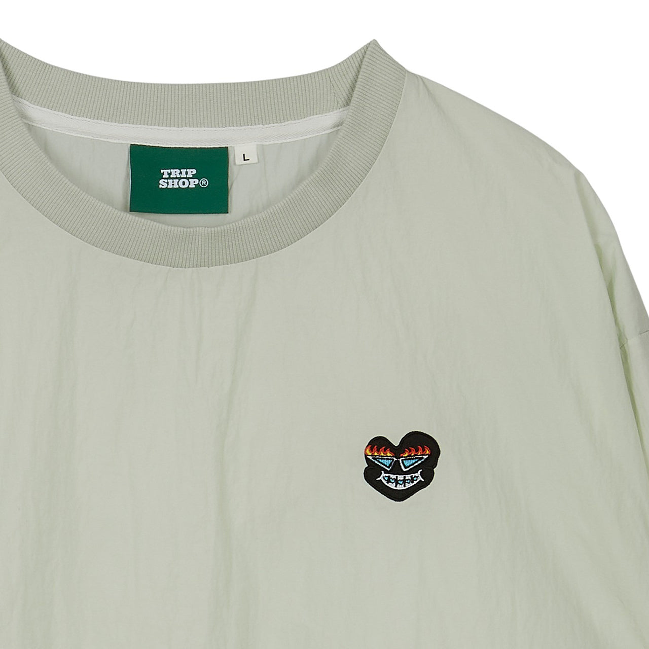 BLACK MUCKBO WOVEN SWEAT SHIRT (T31122S) - S.GREEN