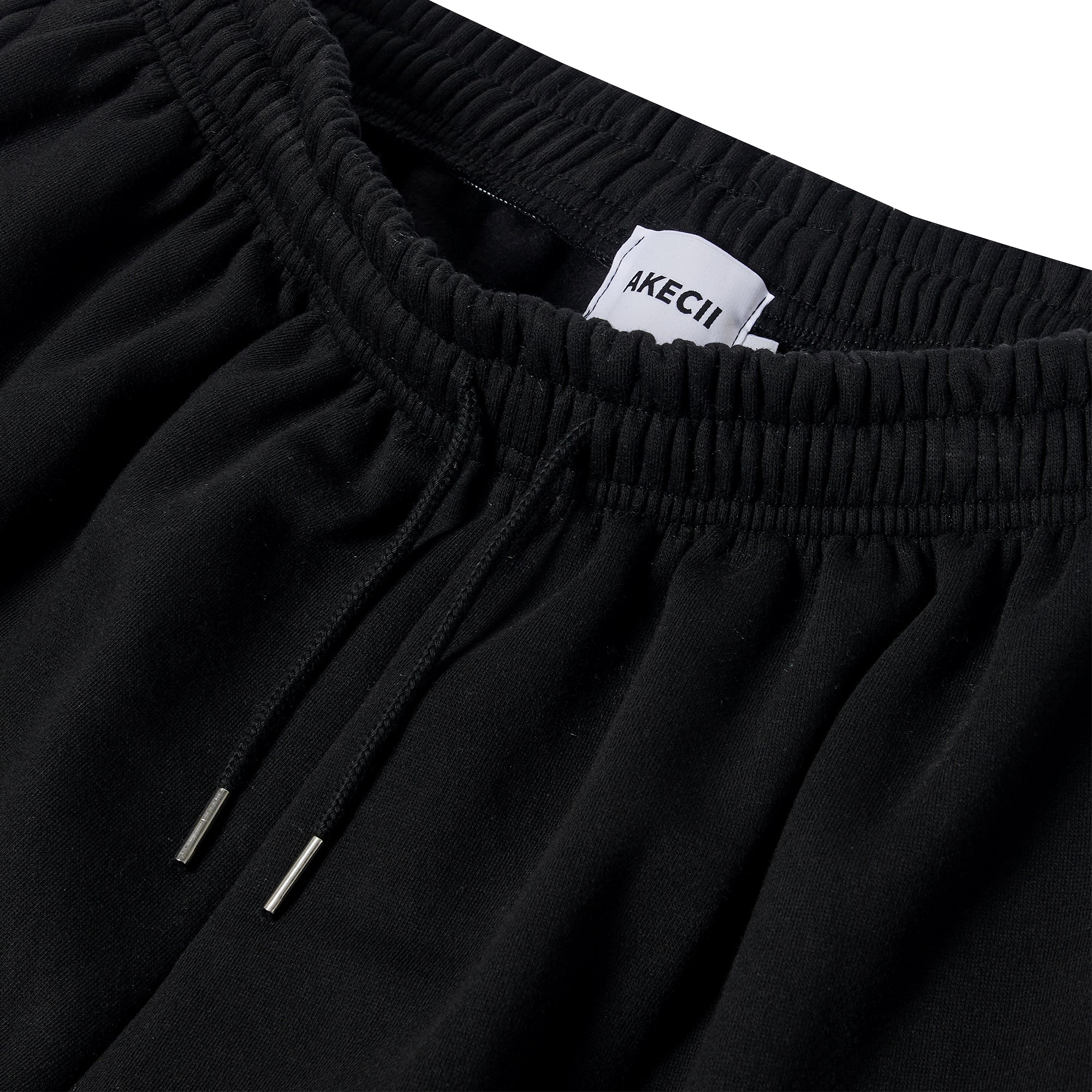 Balloon over cargo fleece jogger pants Black