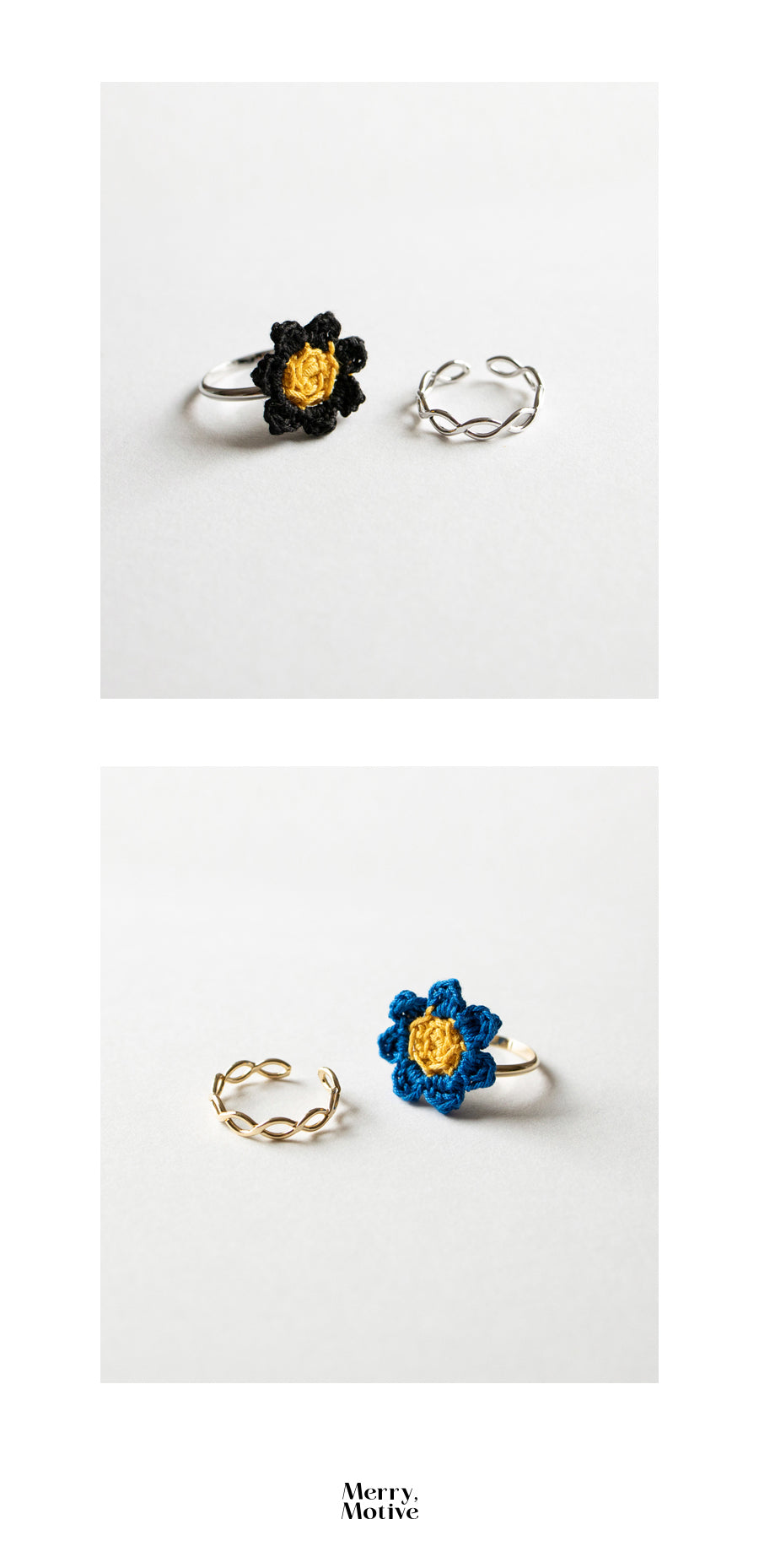 [Redvelvet-Irene][2SET] Daisy knit and simple ring