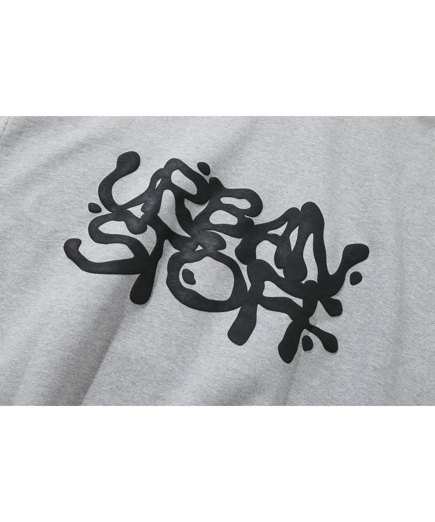 Graffiti Logo Hoodie (Grey)