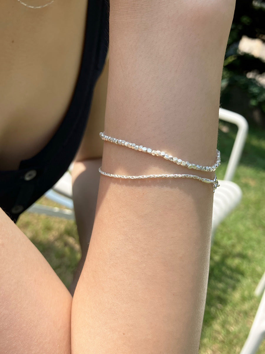 [92.5silver] cane bracelet